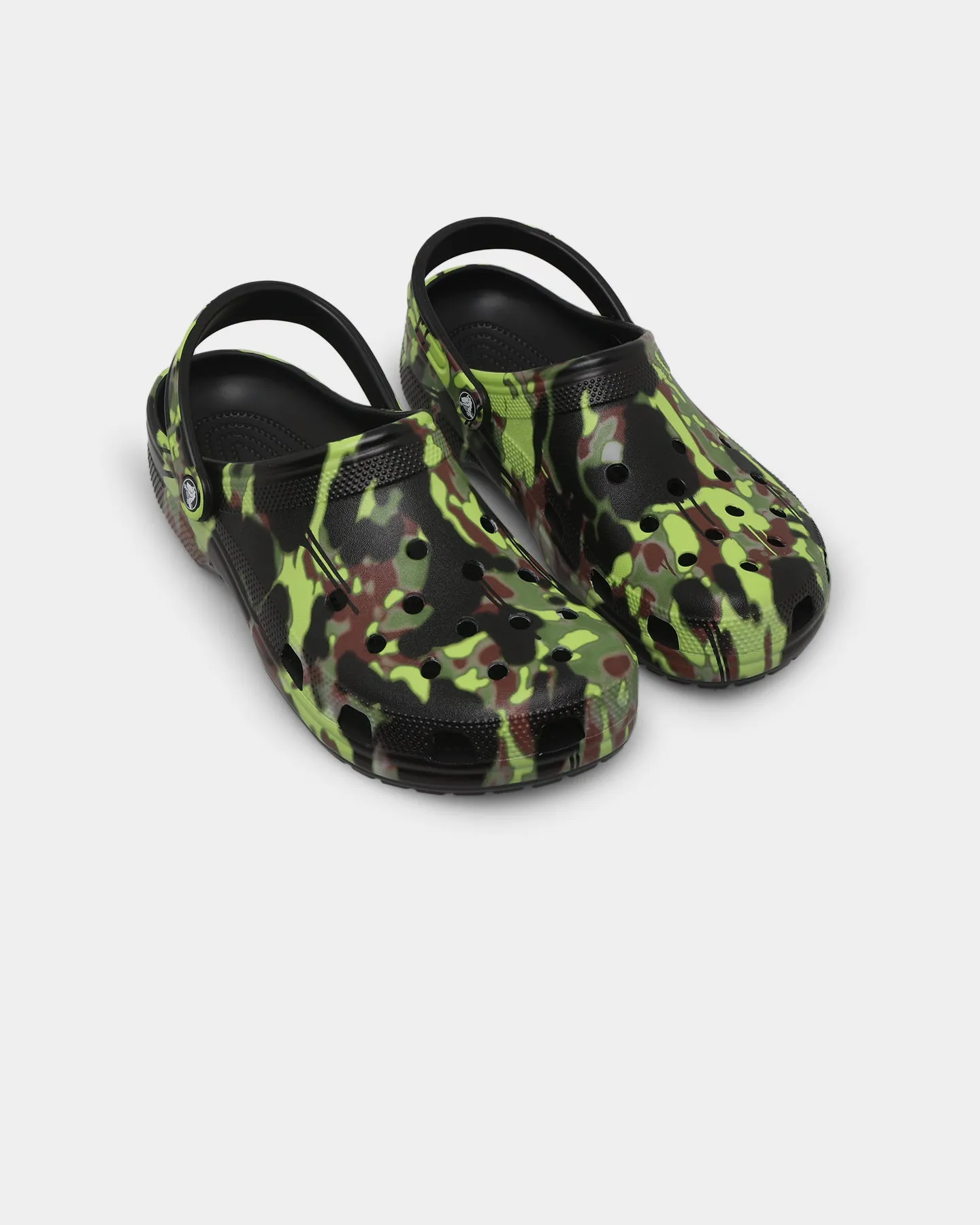 Body Align Smart Fit Crocs Classic Clog Spray Camo Black
