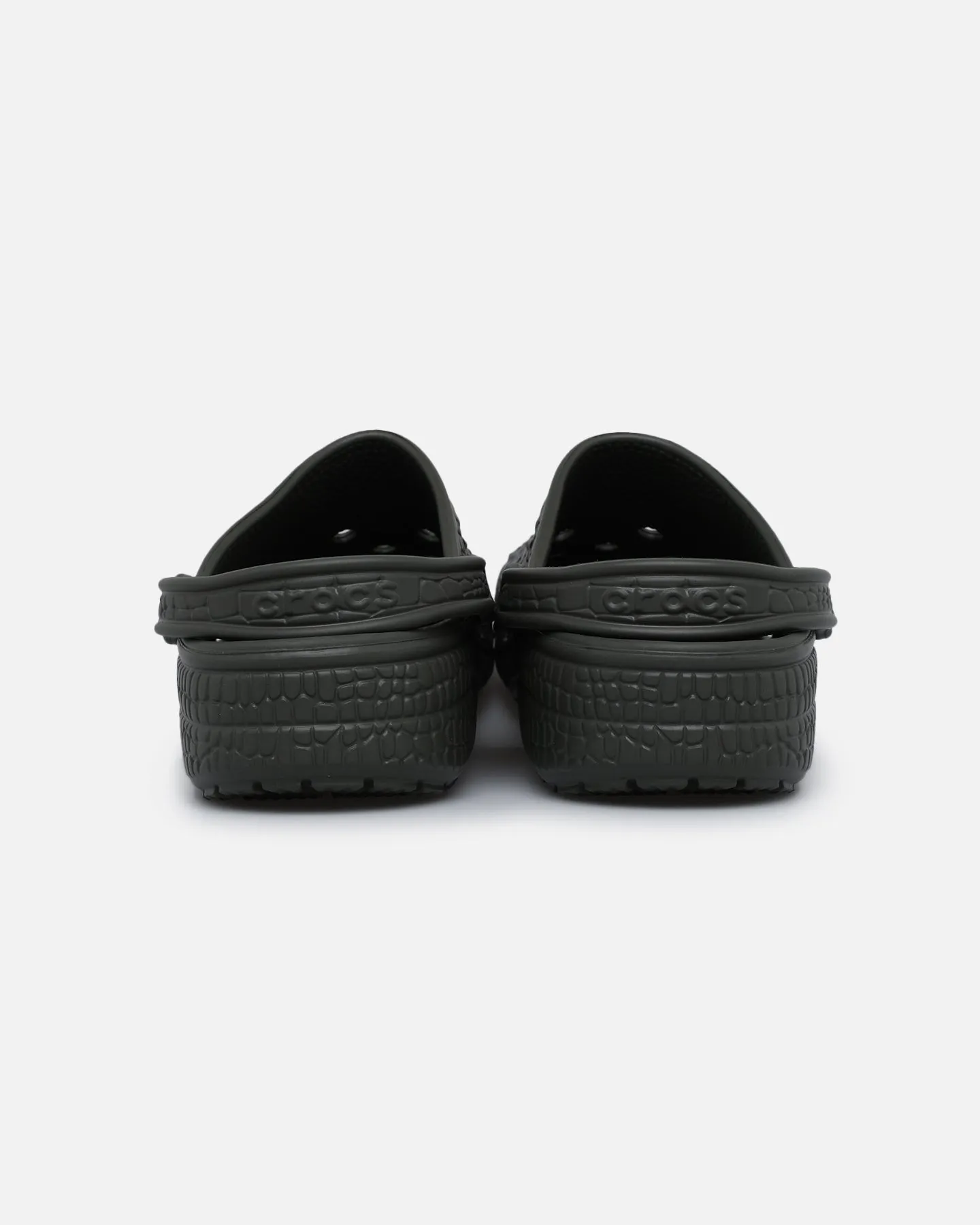 Crocs Classic Crocskin Clog Dusty Olive Park Day