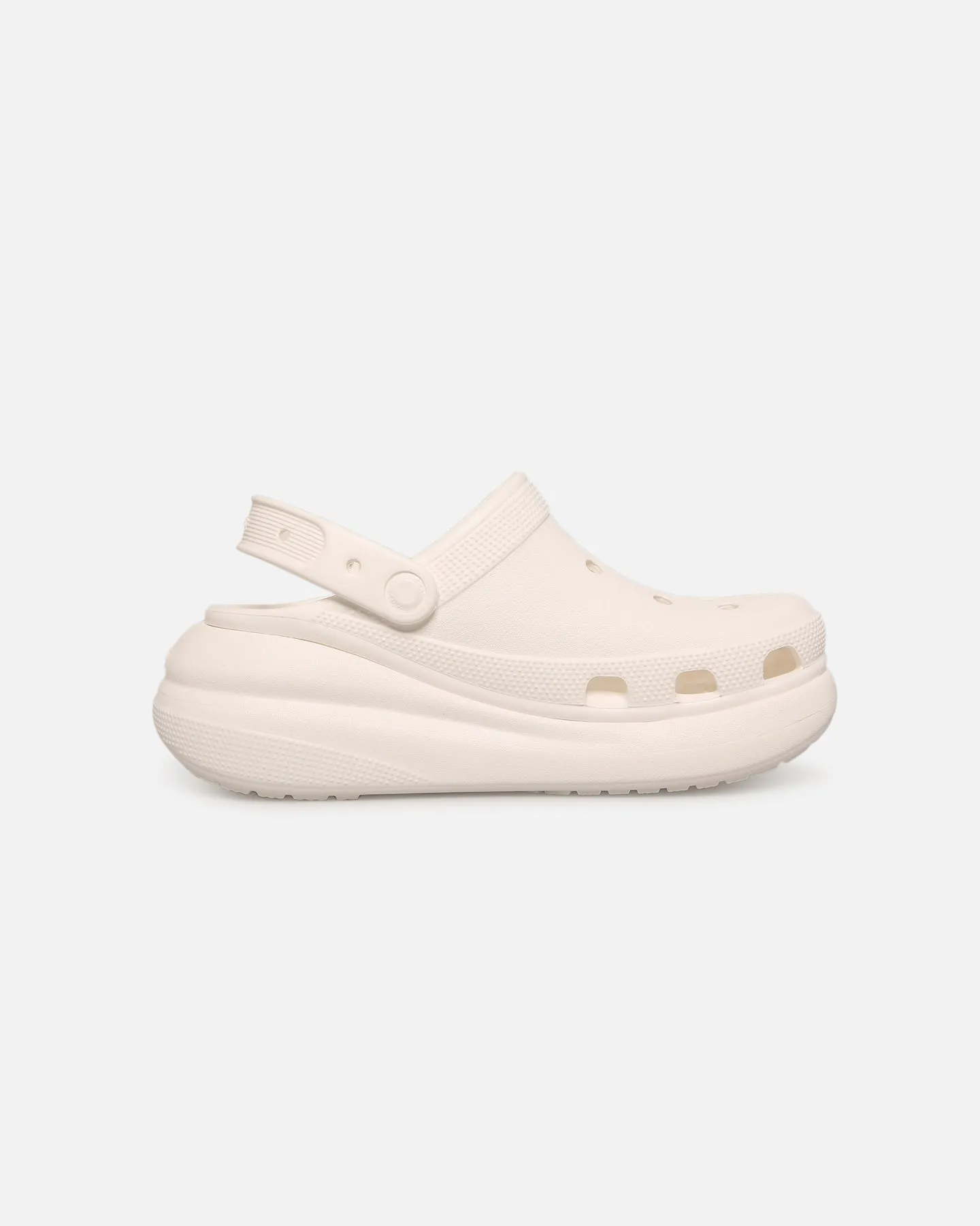 Free Soul Crocs Crush Clog White