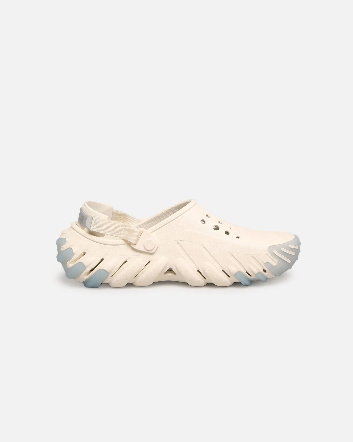 Elegant Mood Crocs Echo Clog '"Icey" Chalk