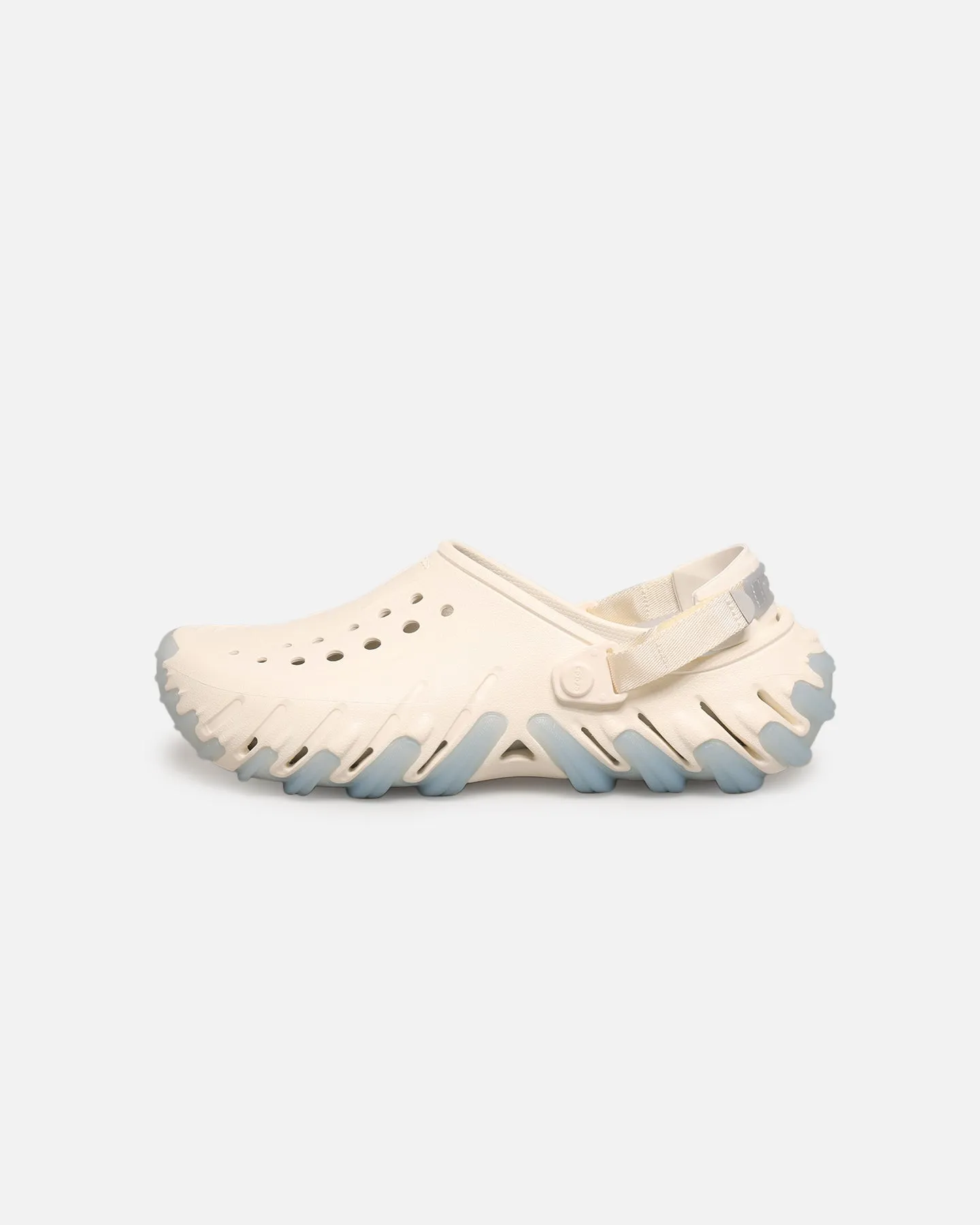 Polish Look Crocs Echo Clog '"Icey" Chalk