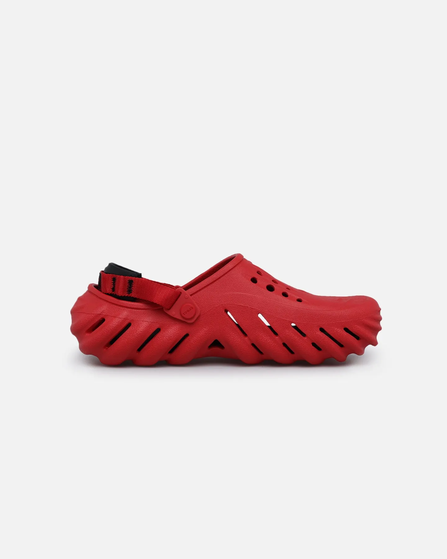 Stride Easy Crocs Echo Clog Varsity Red