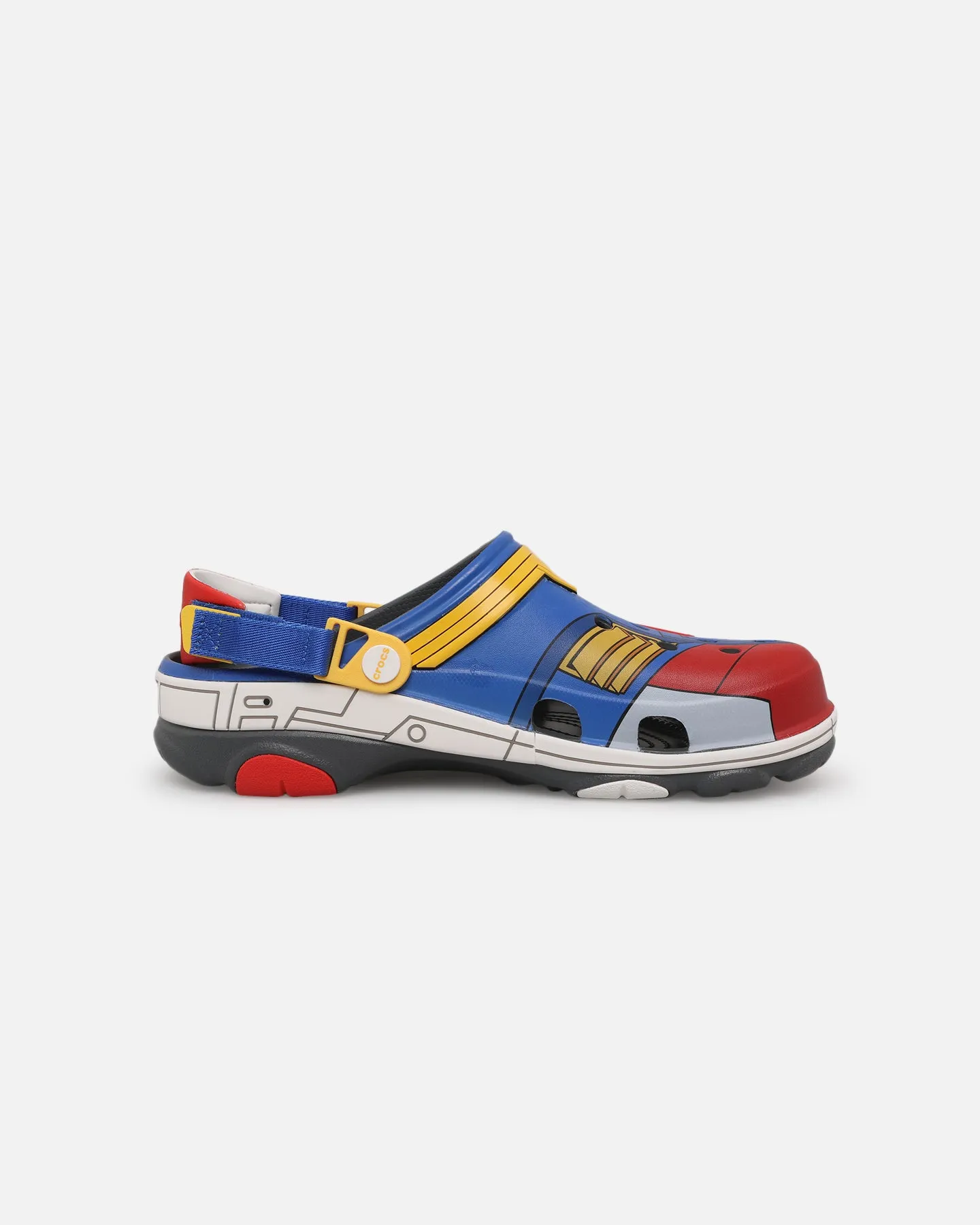 Crocs Gundam X Crocs All Terrain Clog Grey Korean Trend