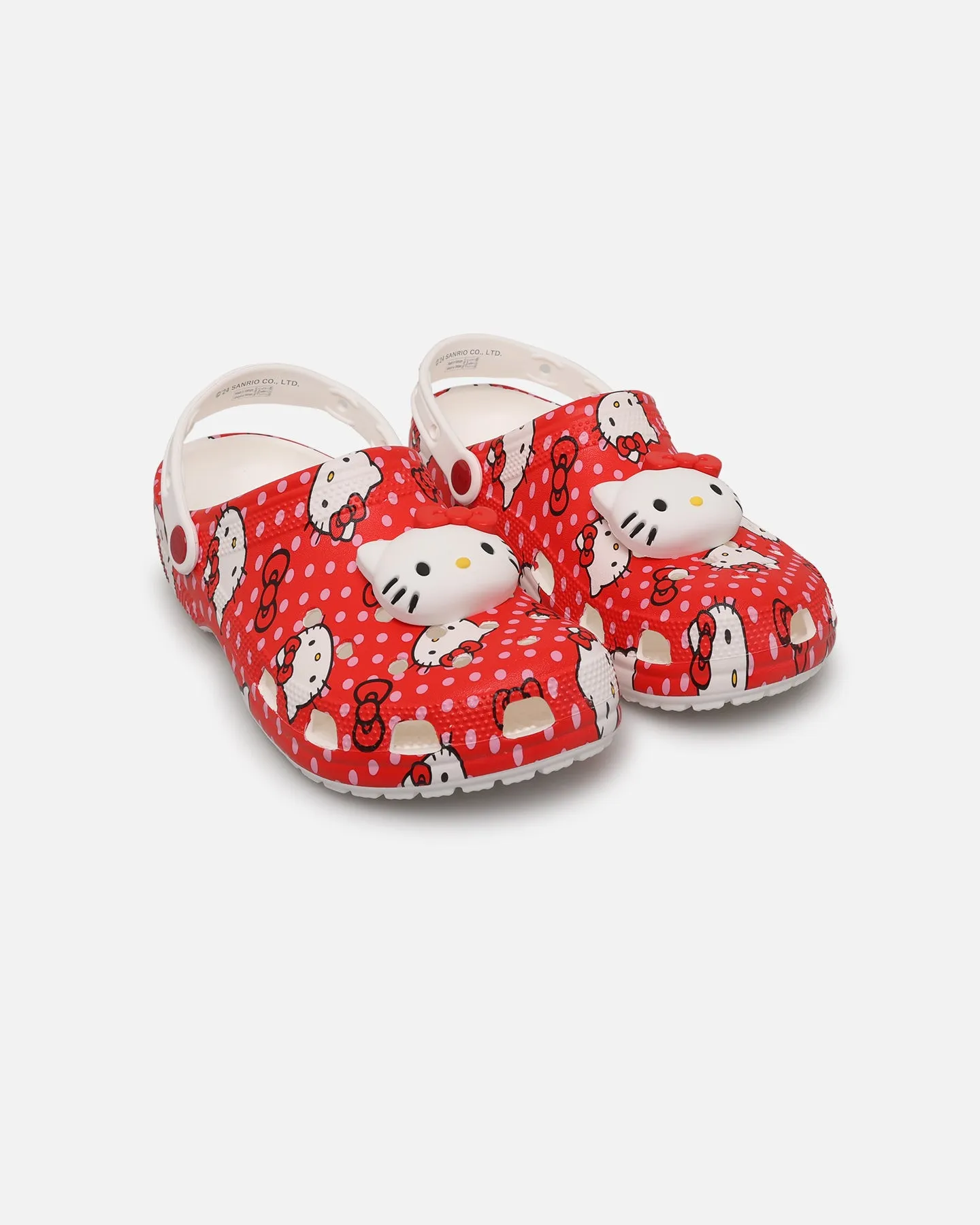 Crocs Hello Kitty Red Classic Clog Multi Adult Ease