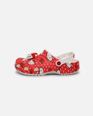 Crocs Hello Kitty Red Classic Clog Multi Viral Pop