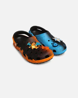 Crocs Pok??mon 'Charizard vs. Blastoise' Classic Clog Multi Velvet Soft Ventilation holes
