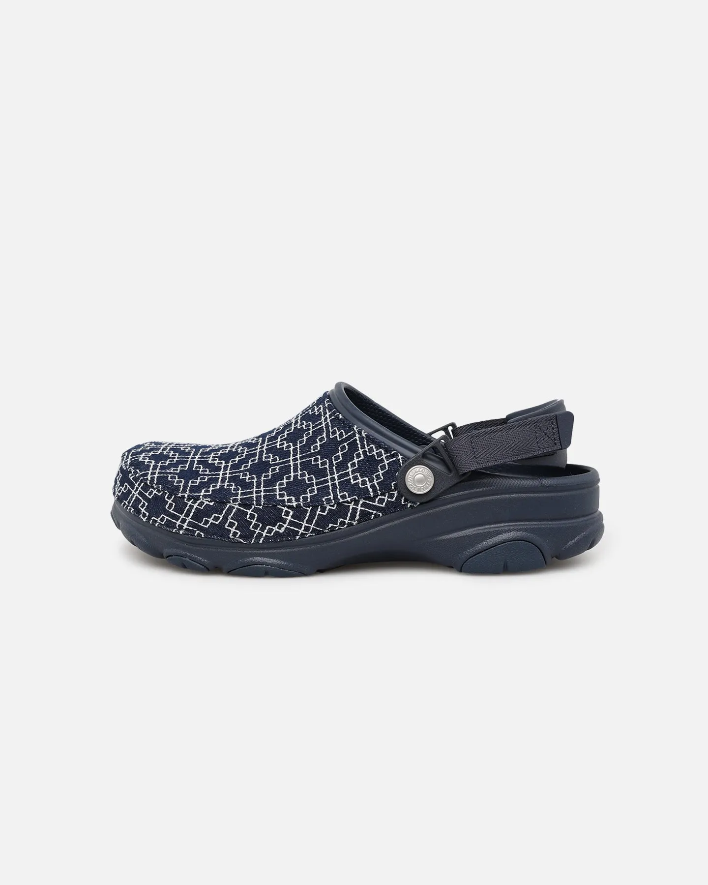 Crocs X Levi's All Terrain Clog Navy Red Glow Firm Ground