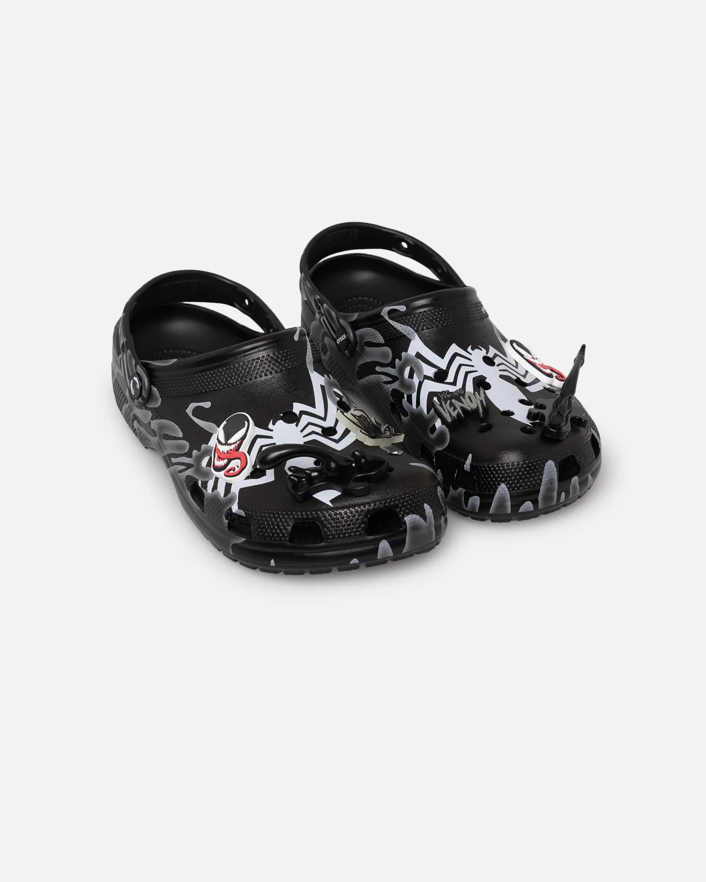 Crocs X Marvel Spider-Man Venom Classic Clog Black Matte Base