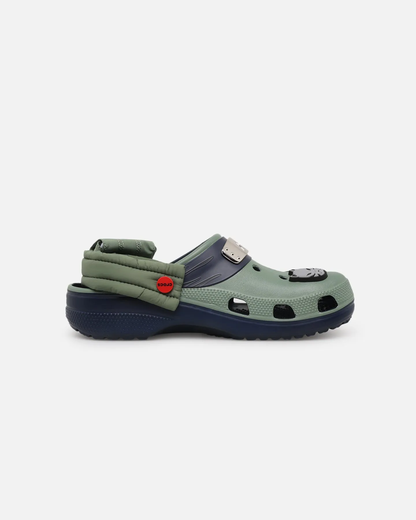 Crocs X Naruto Kakashi Classic Clog Navy Rich Jewel Green Core