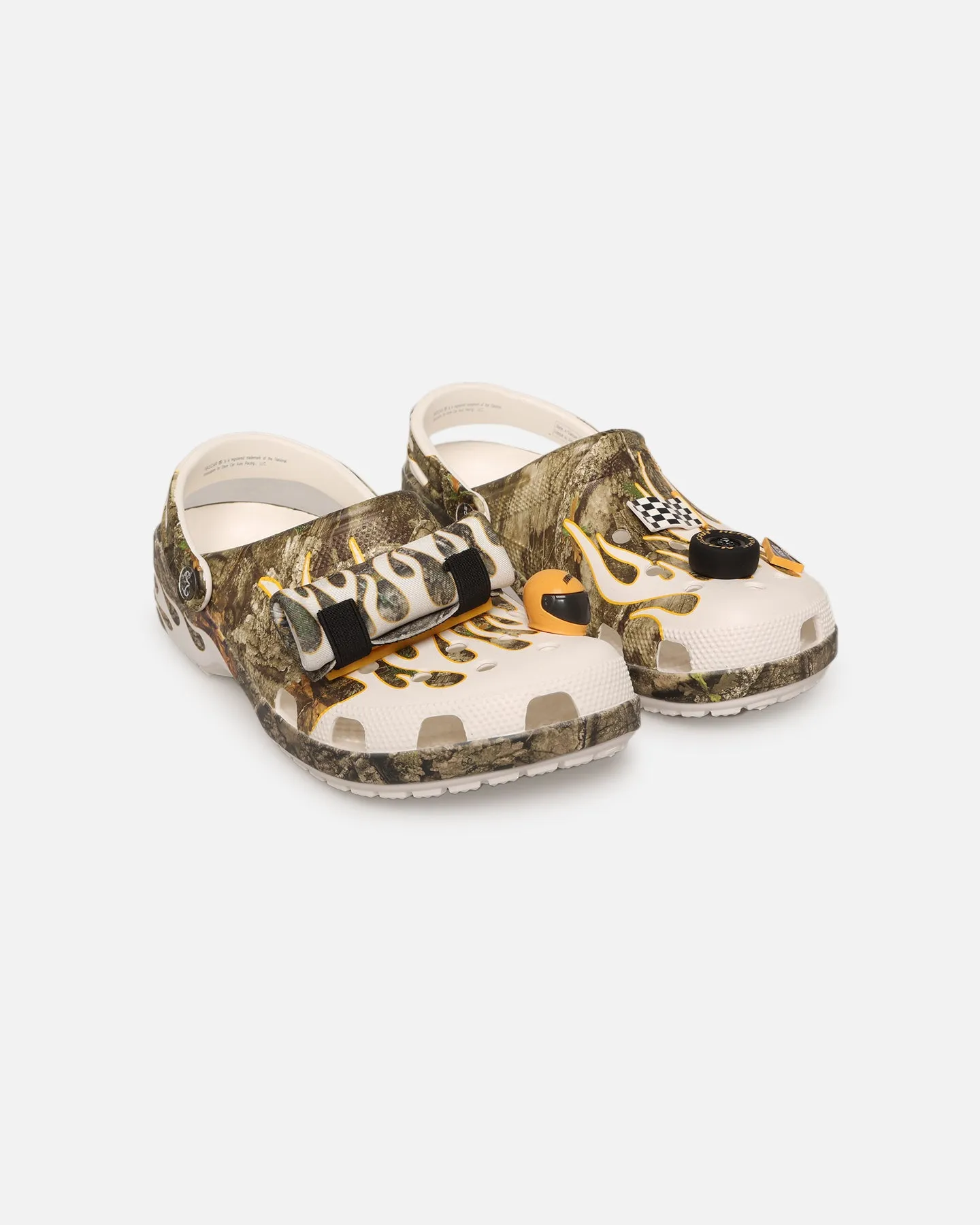 Shock Absorbing Crocs X NASCAR Realtree Camo Classic Clog Multi