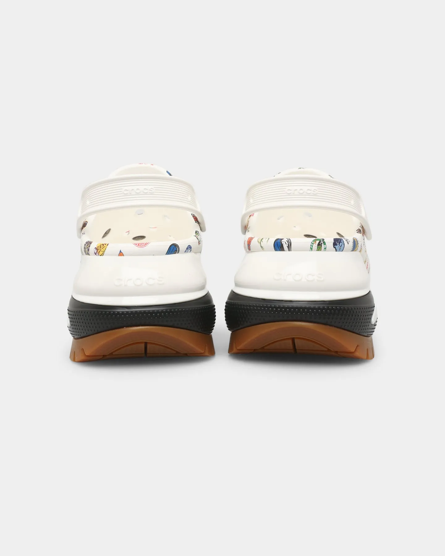 Supportive structure Stretch Fabric Work Commute Crocs X NBA All Star Mega Crush Clog Multi-Coloured