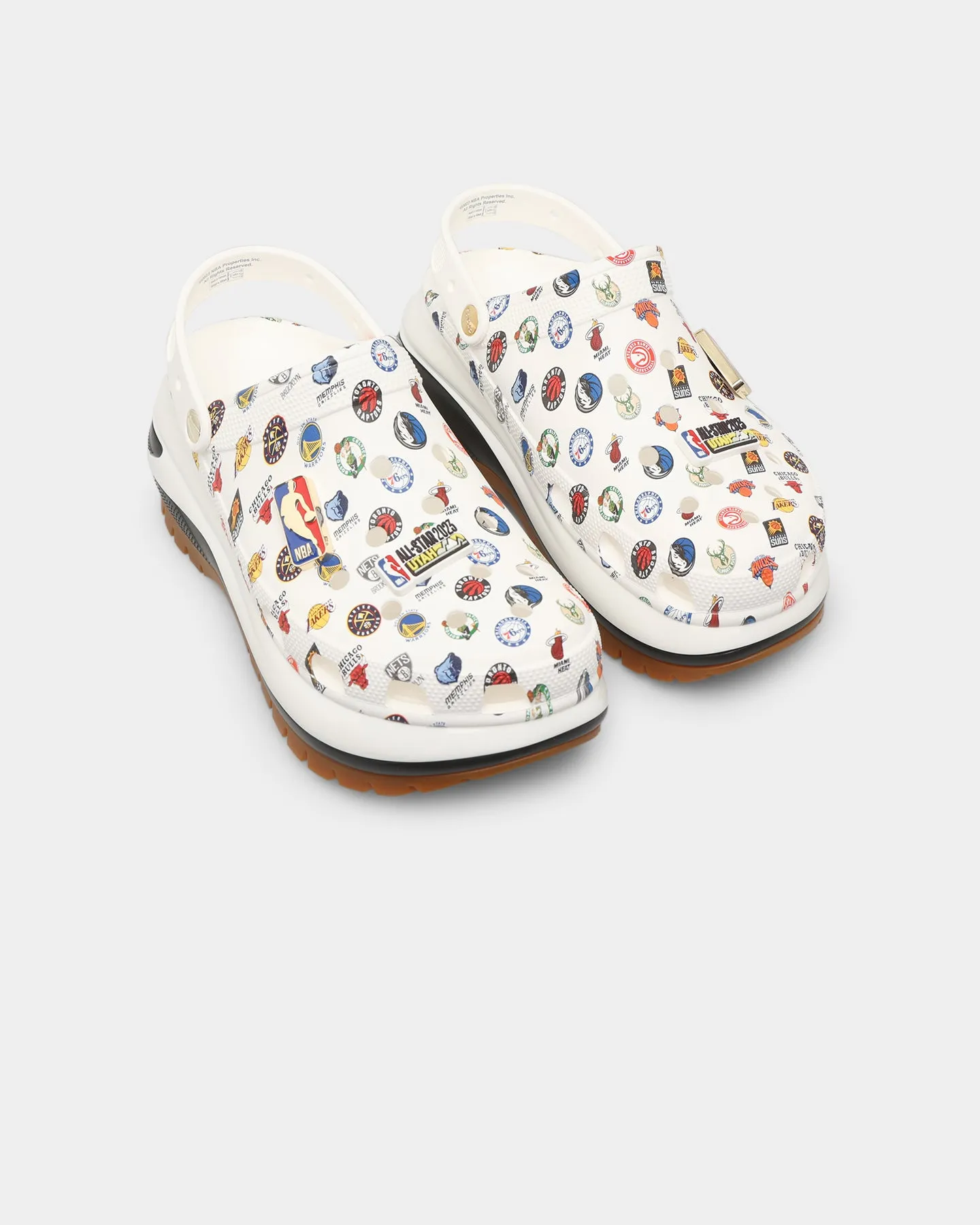 Classic Base Crocs X NBA All Star Mega Crush Clog Multi-Coloured