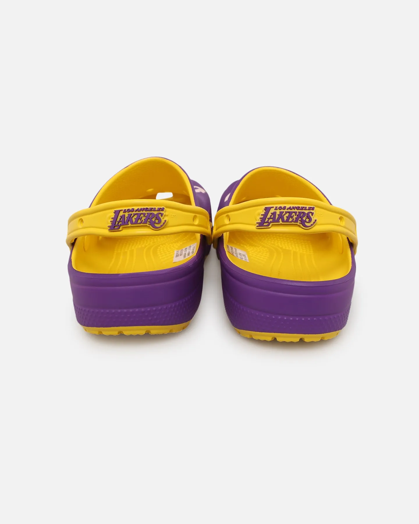 Crocs X NBA Los Angeles Lakers Classic Clog OTC Buckle Fit quick dry