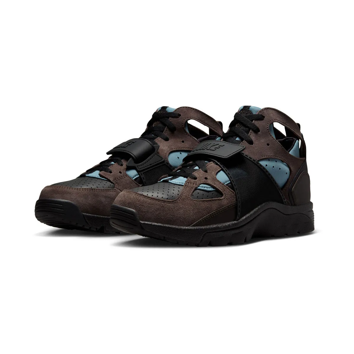 Friction Reducing Insole Anti Slip Nike Air Trainer Huarache 'Baroque Brown Black' Men's Shoes