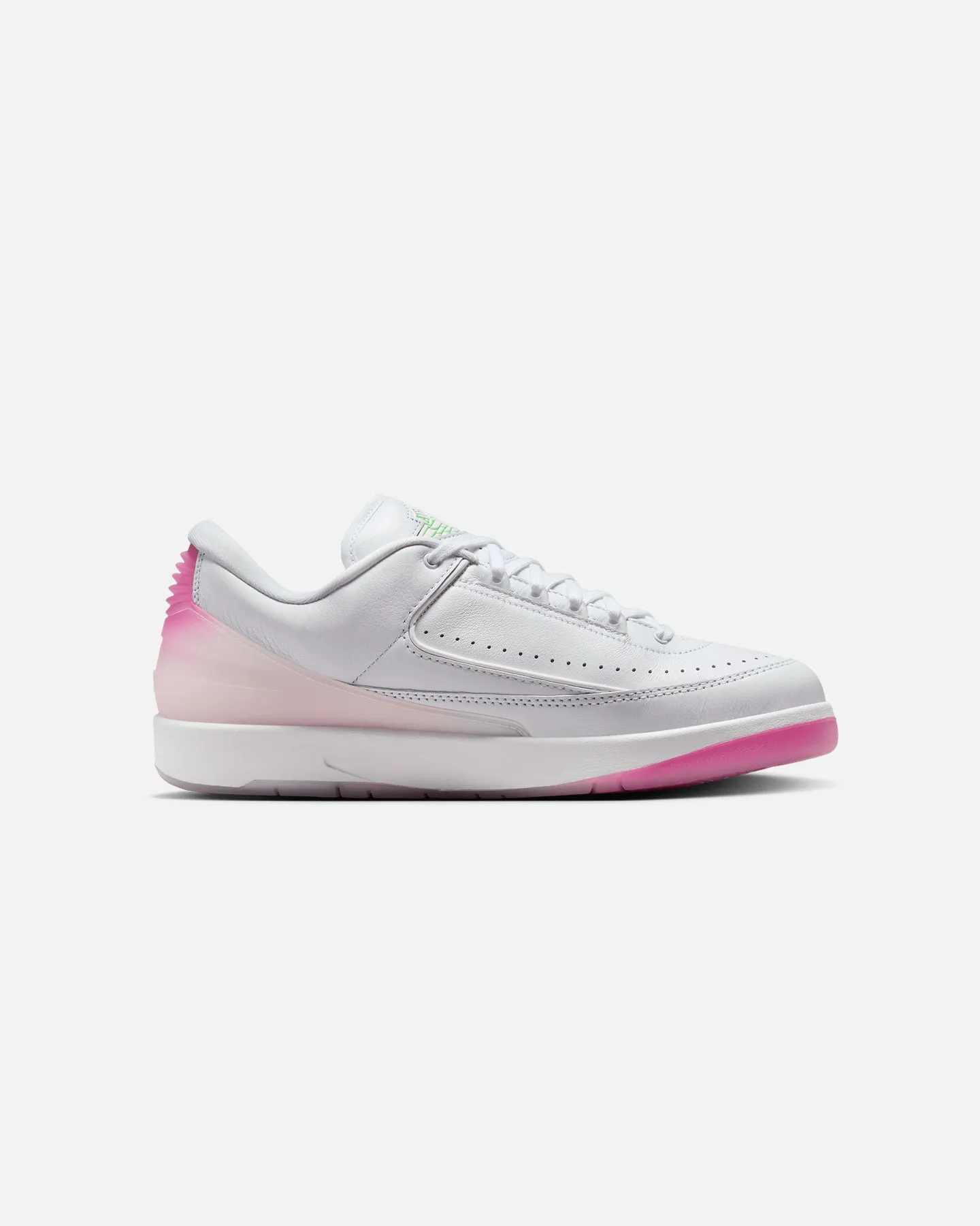 Red Glow Jordan Air Jordan 2 Retro Low White/Green Str
