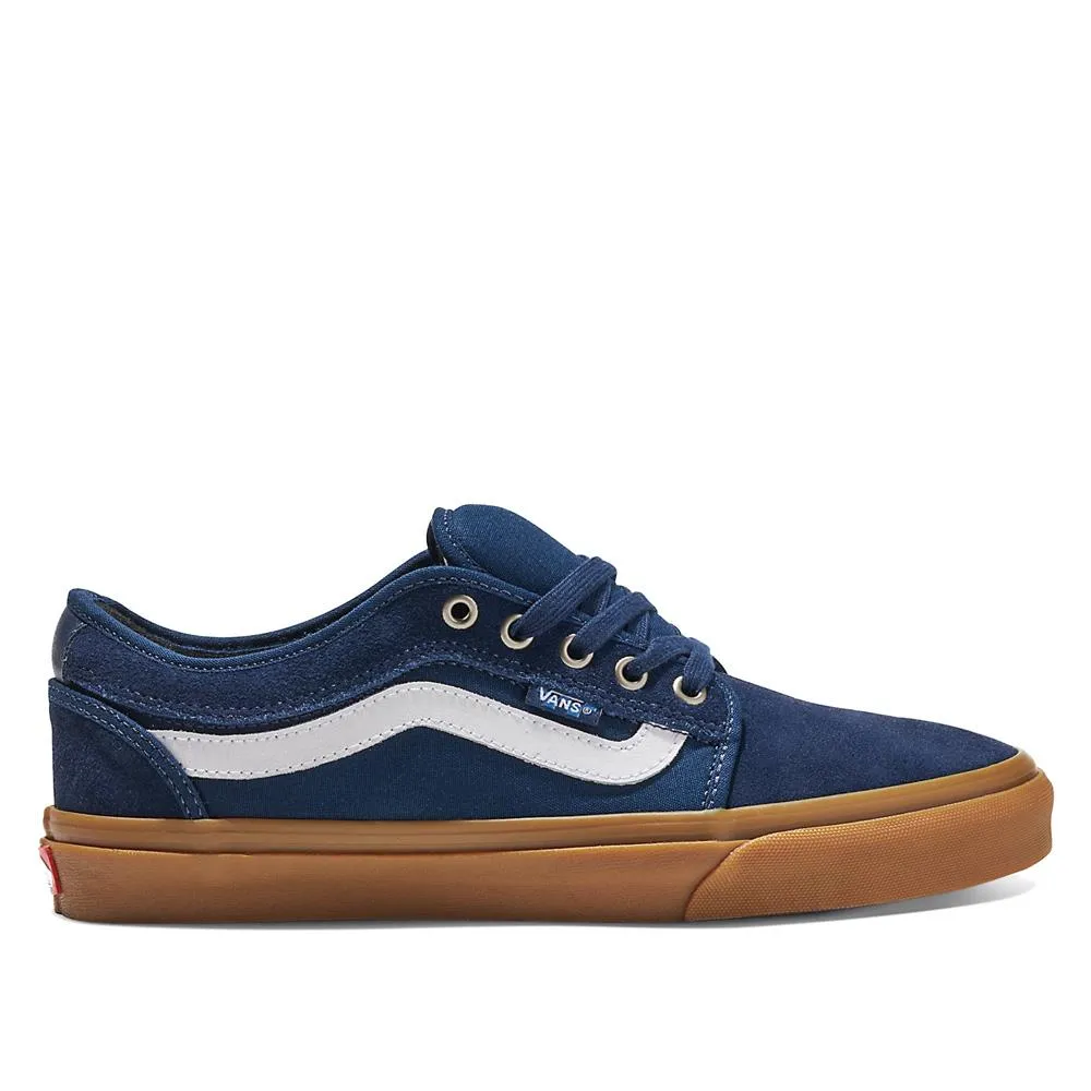High Speed Ride Vans Chukka Low Sidestripe - Navy/Gum
