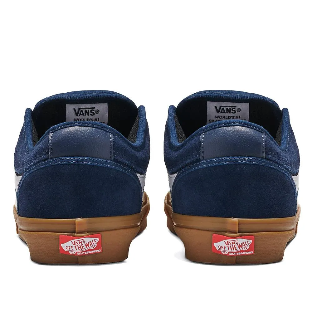 Vans Chukka Low Sidestripe - Navy/Gum Skater Action Toe Zone