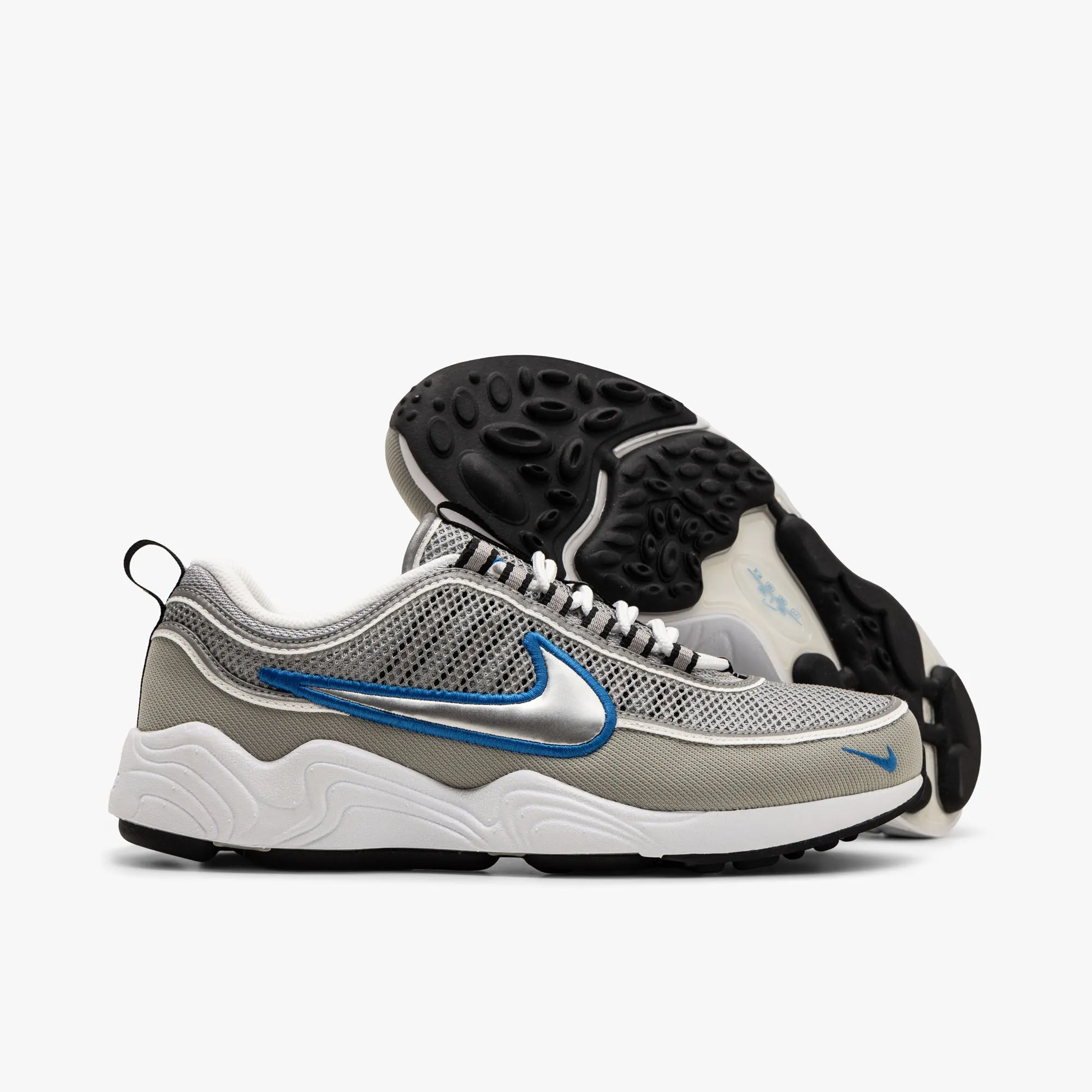 Cruise Wear Nike Air Zoom Spiridon SP Metallic Silver / Signal Blue