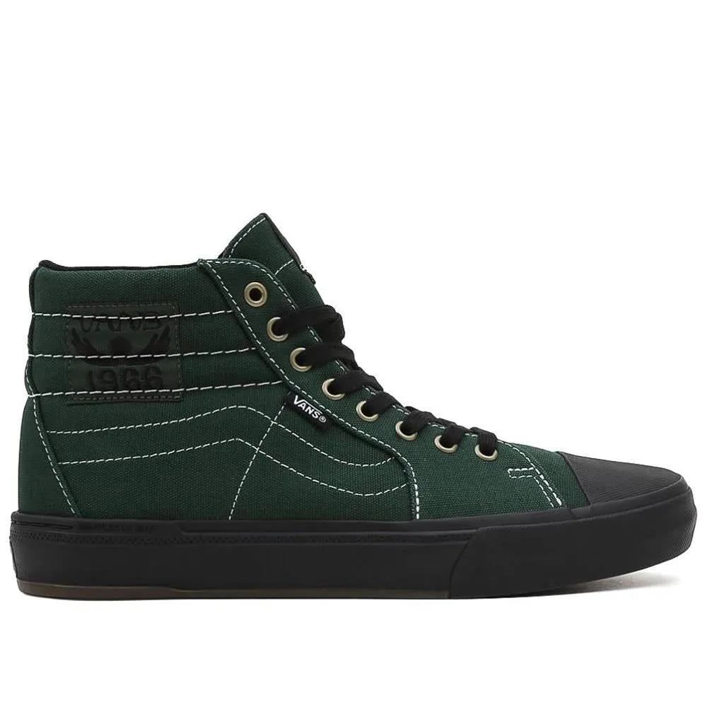 Secure Lock Performance Ride Vans Sk8-Hi 238 - Dakota Roche Green/Black