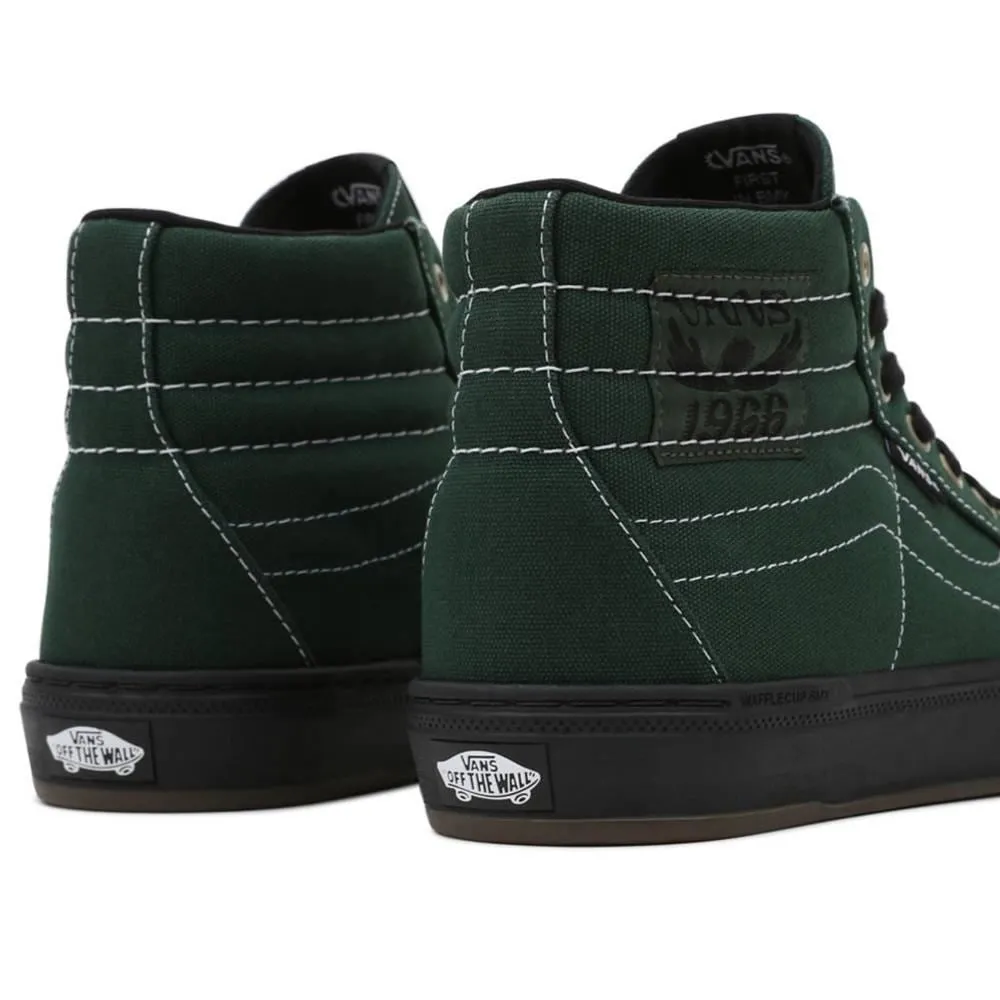 Quick   Dry Stylish Ride Vans Sk8-Hi 238 - Dakota Roche Green/Black