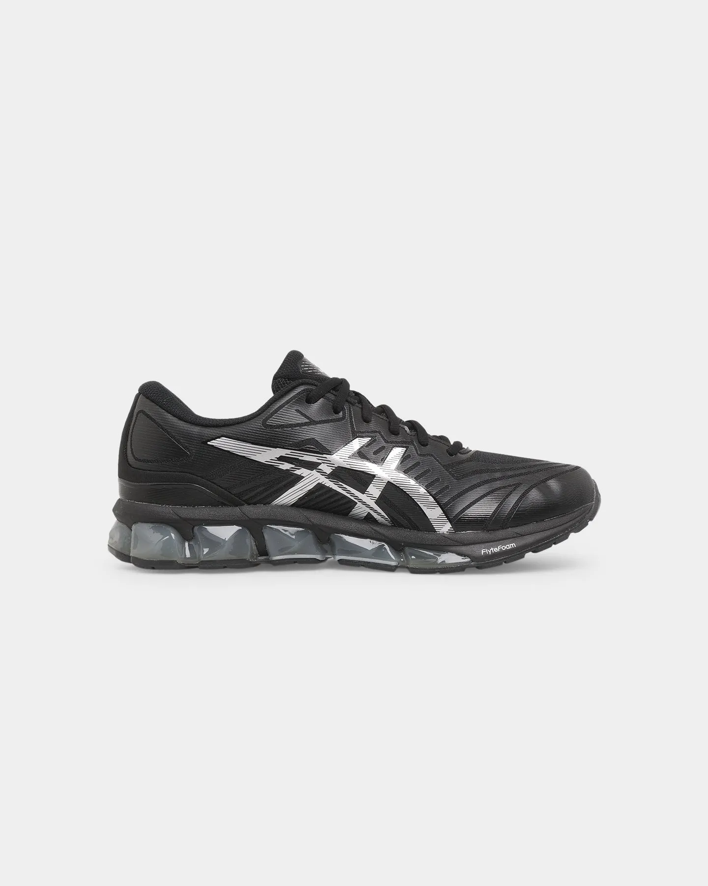 Asics Gel-Quantum 360 VII Black/Pure Silver Breathable Daily Walk
