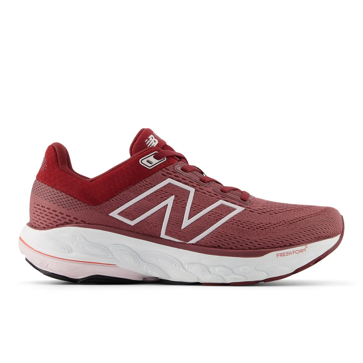 Gloss Finish WOMEN'S 860 V14 - WIDE D - WASHED BURGUNDY