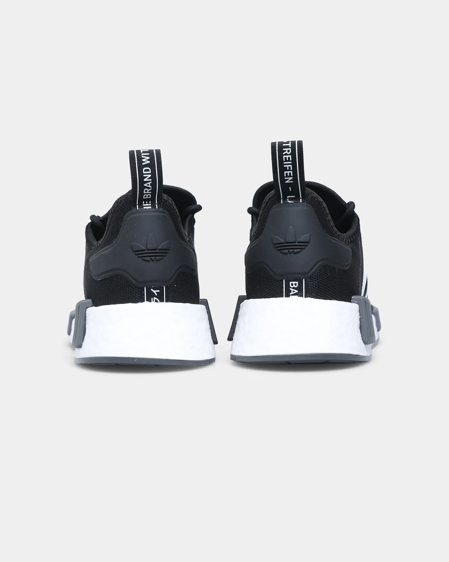 New In Adidas NMD_R1 Primeblue Black/White/Grey