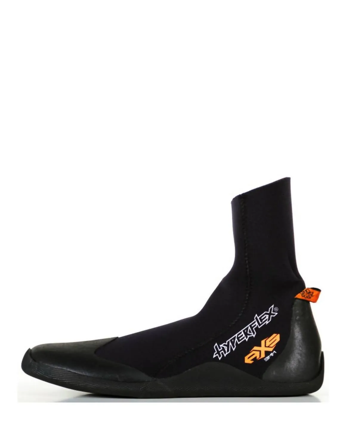 Men's 3Mm Axs Round Toe Bootie In Black Protective Layer Seamless Comfort Windy Weather