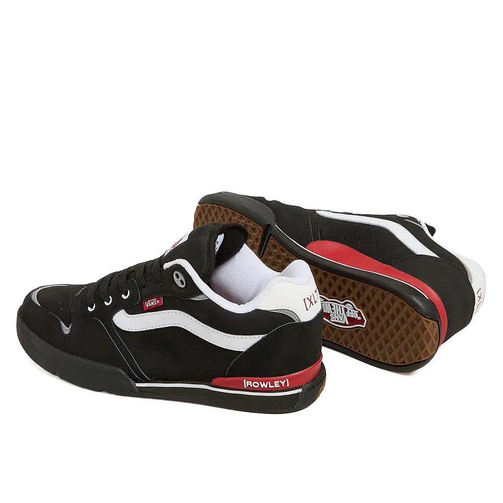Vans Rowley XLT - Black/White/Red Flex Step