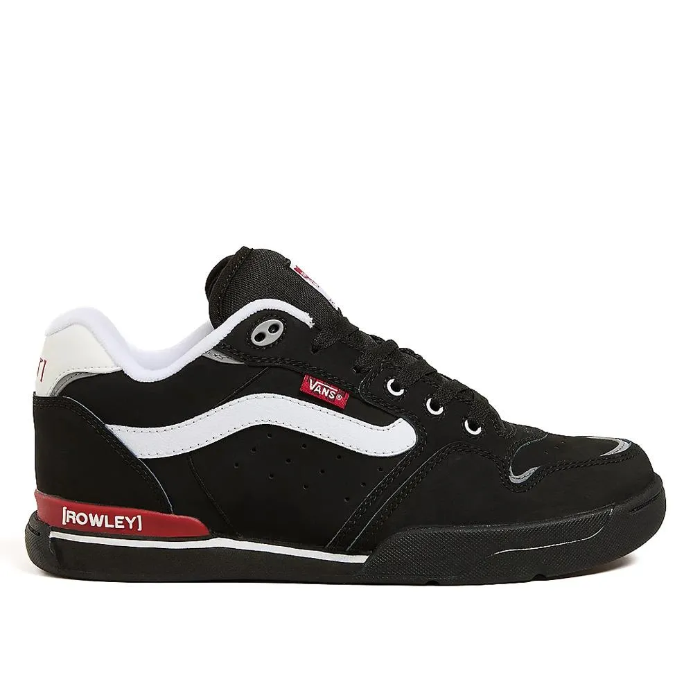 Comfort Fit System Vans Rowley XLT - Black/White/Red