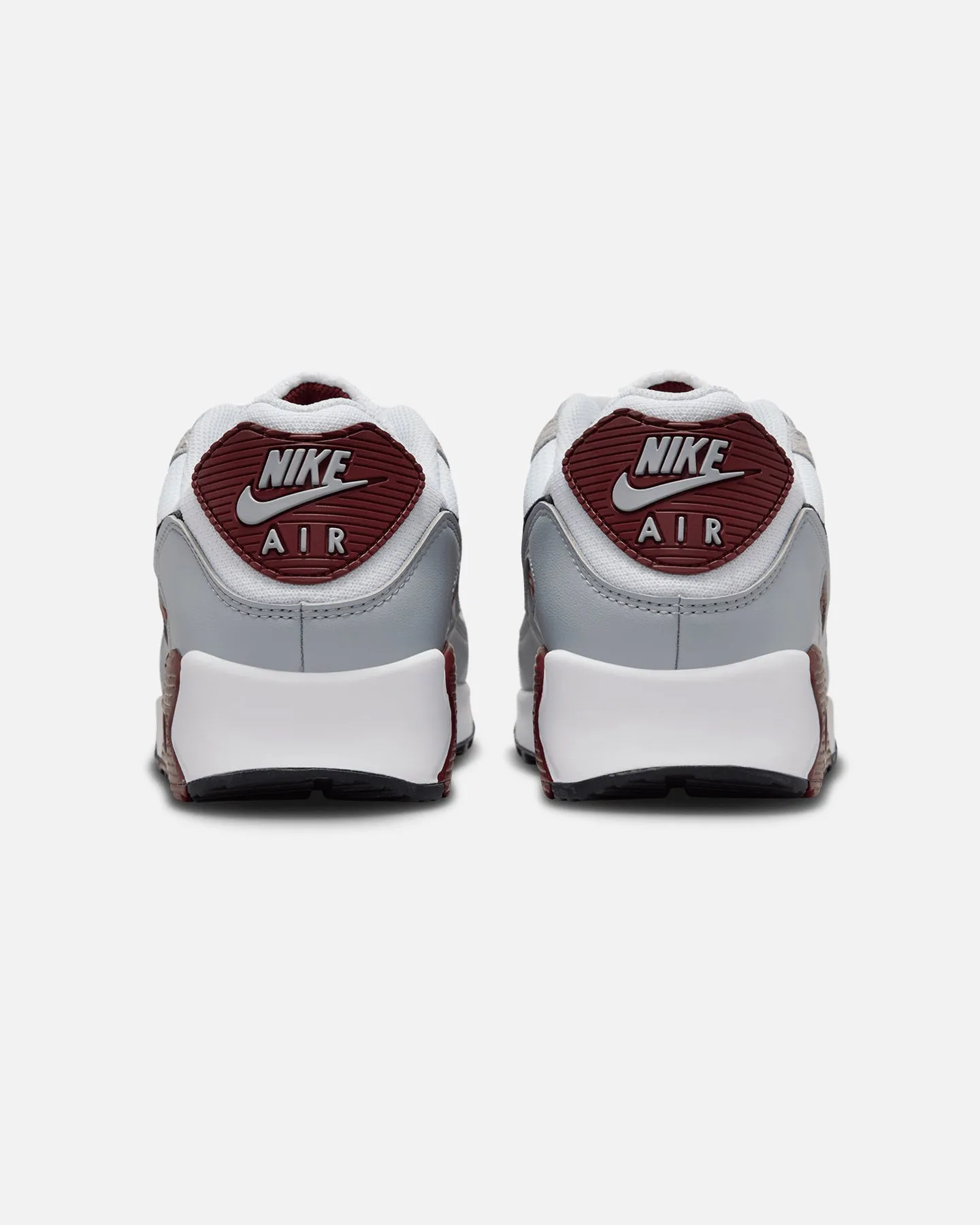 Nike Air Max 90 White/Black-Dark Team Red Wide Base