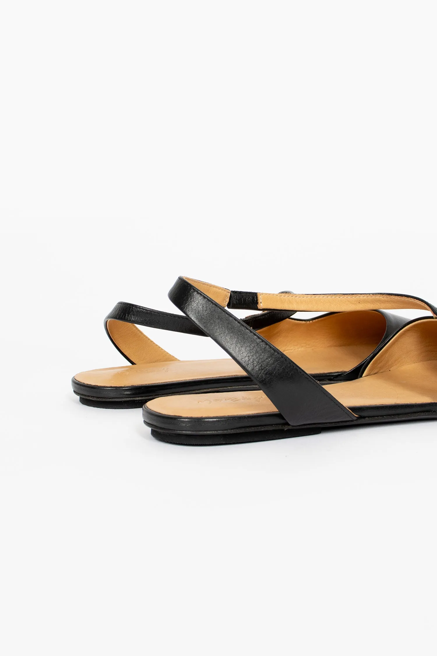 Quadrangolo Ballerina Black Rubber Outsole Peak Step