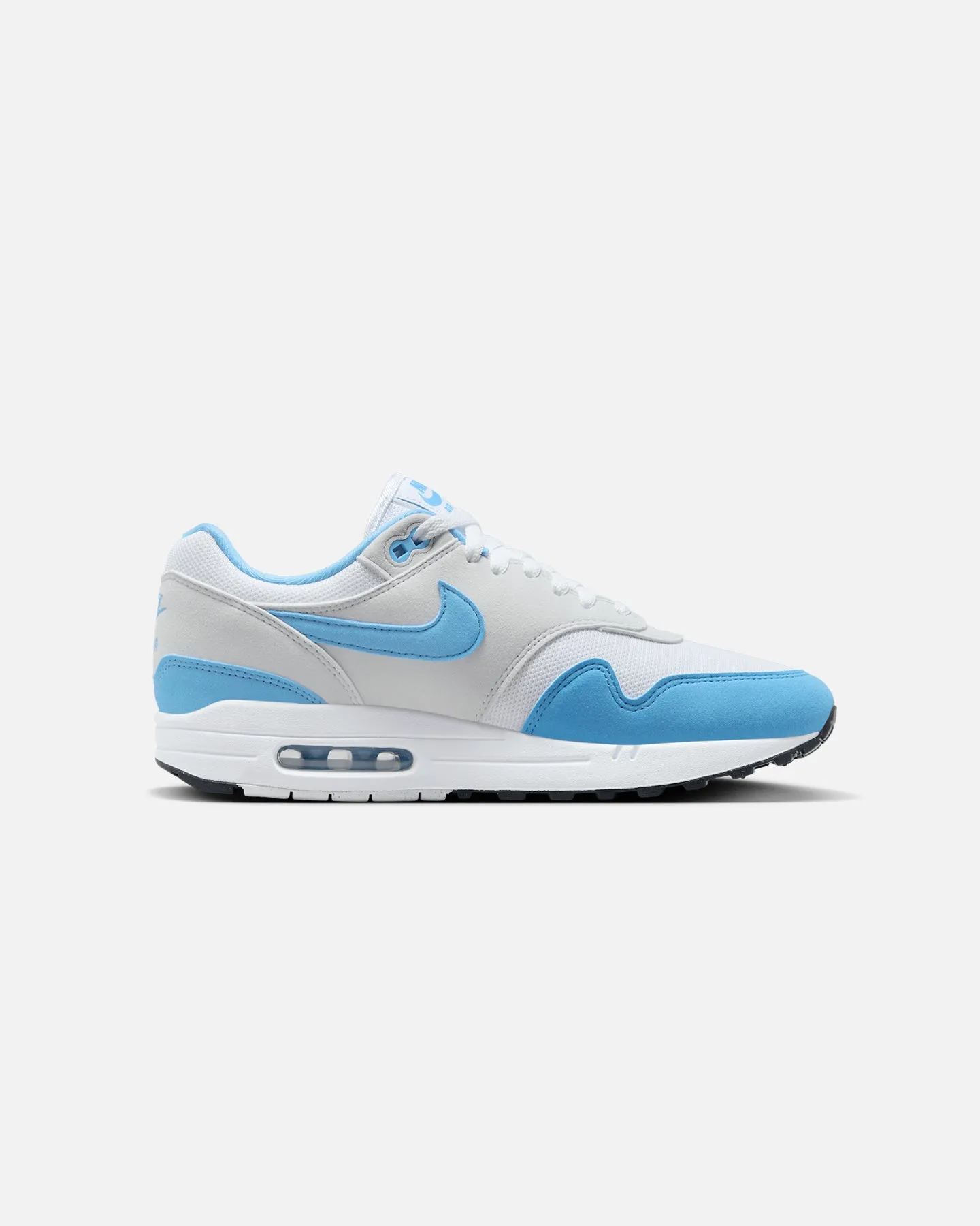 Best Seller Breathable City Adventure Nike Air Max 1 White/University Blue