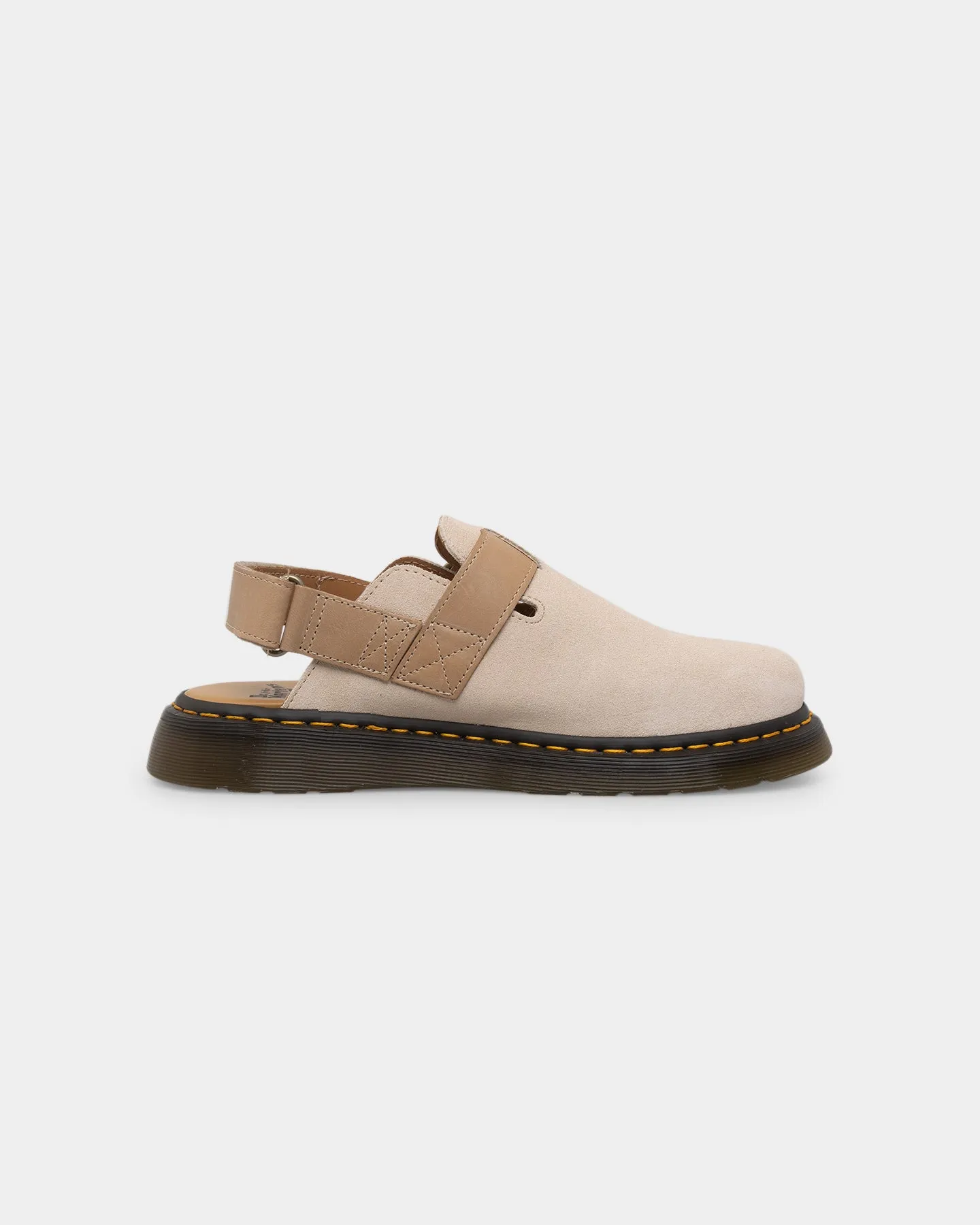 Water Edge Rain Safe Dr Marten Jorge II Sling Back Sandal Parchment Beige