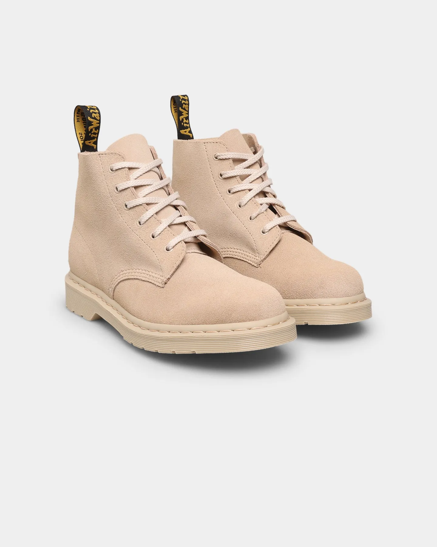 Smart Fit Dr. Martens 101 Mono 6 Eye Boot Sand E.H.Suede