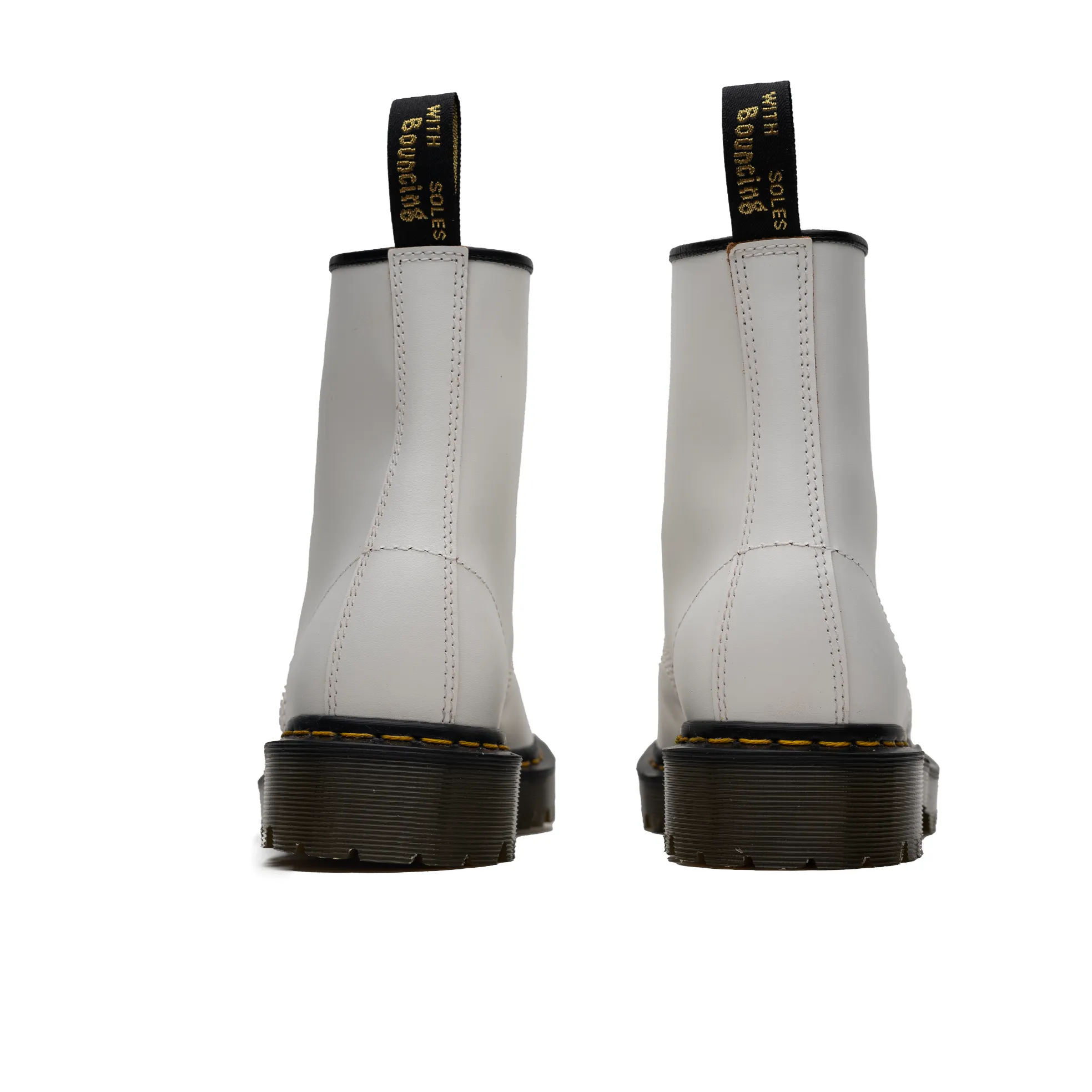 Dr. Martens 1460 Bex Toe Cap - White Quilon Multi Surface Walk Easy