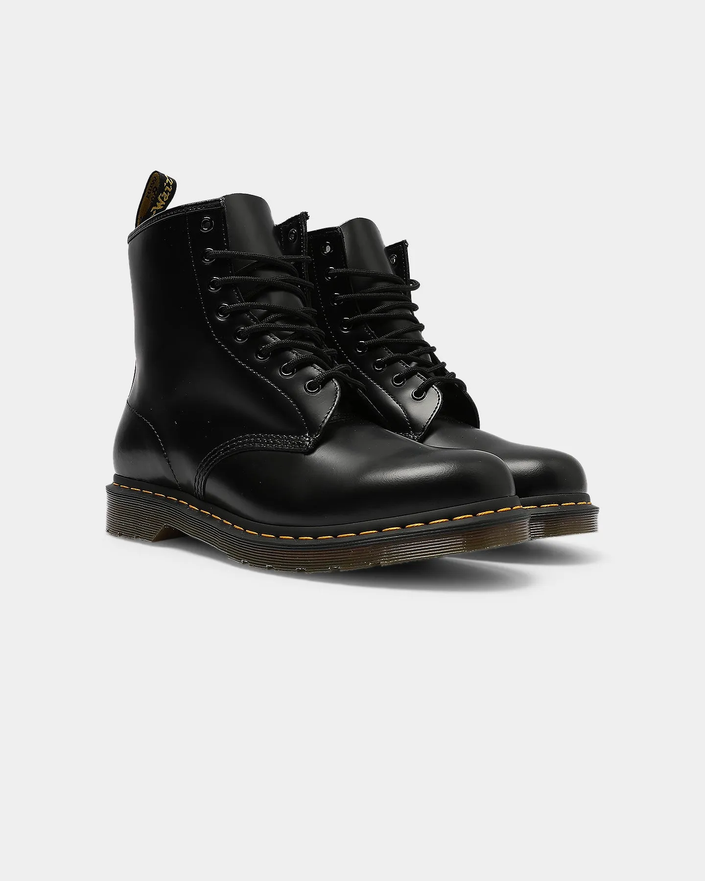 Stone Glam Dr. Martens 1460Z DMC 8-EYE Boot Black Smooth