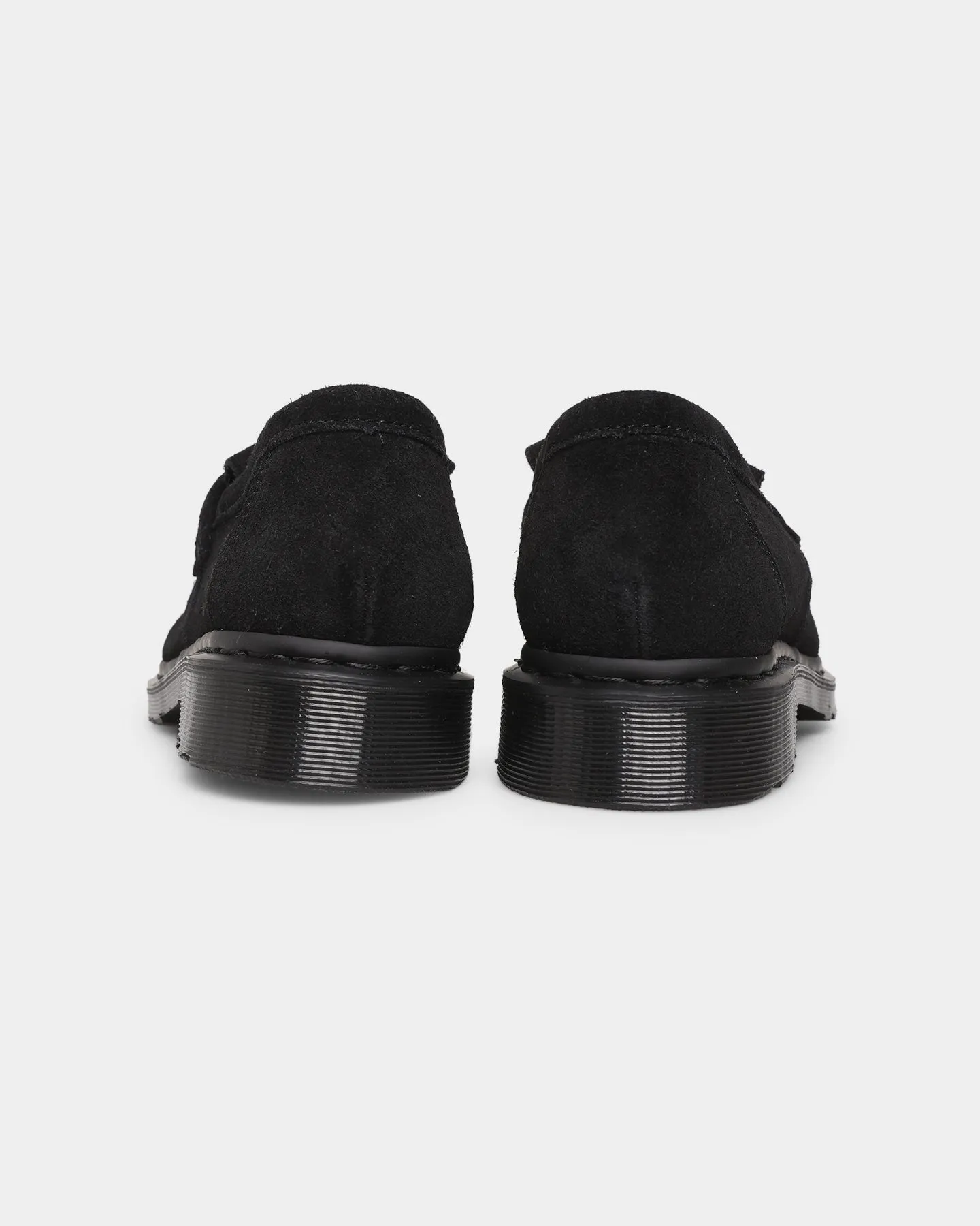 Dr. Martens Adrian Mono Tassel Loafers Black E.h Suede Rain Step