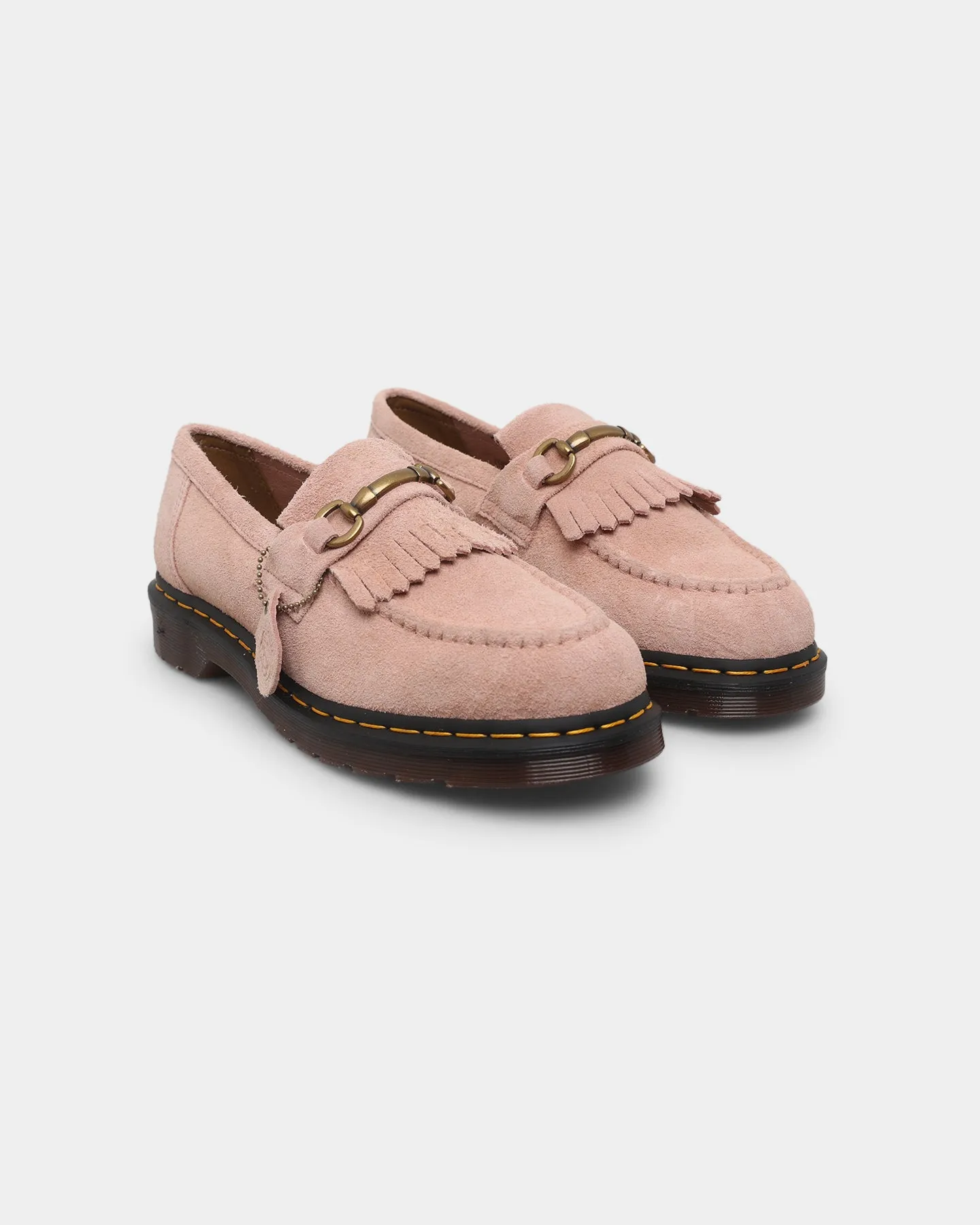 Dr. Martens Adrian Snaffle Loafer Peach Beige Desert Wool Warm Quick Flow