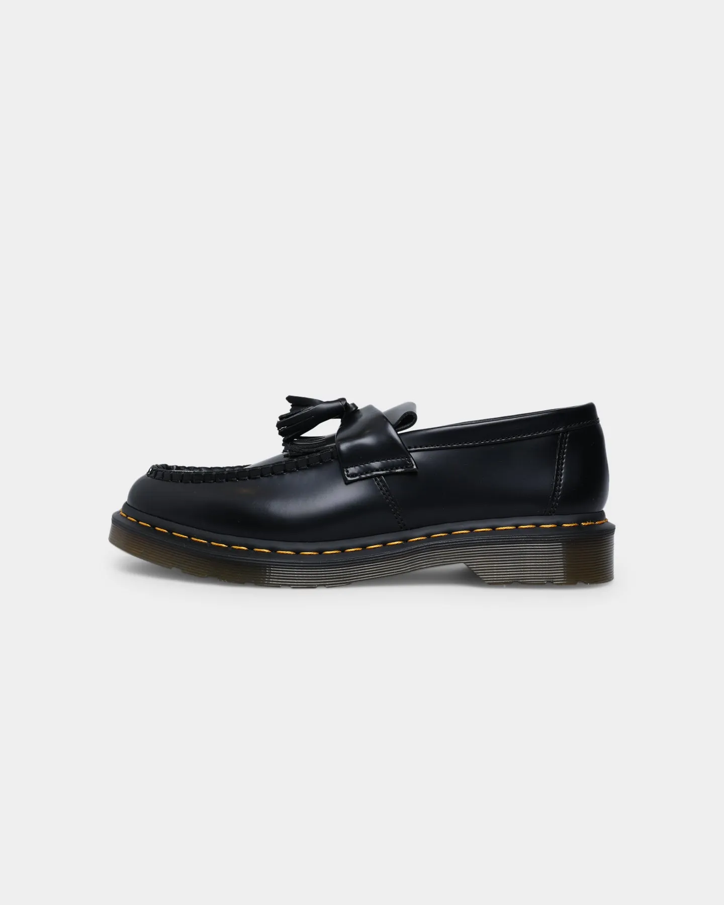 Dr. Martens Adrian Tassel Loafer Black Smooth Dual Tone