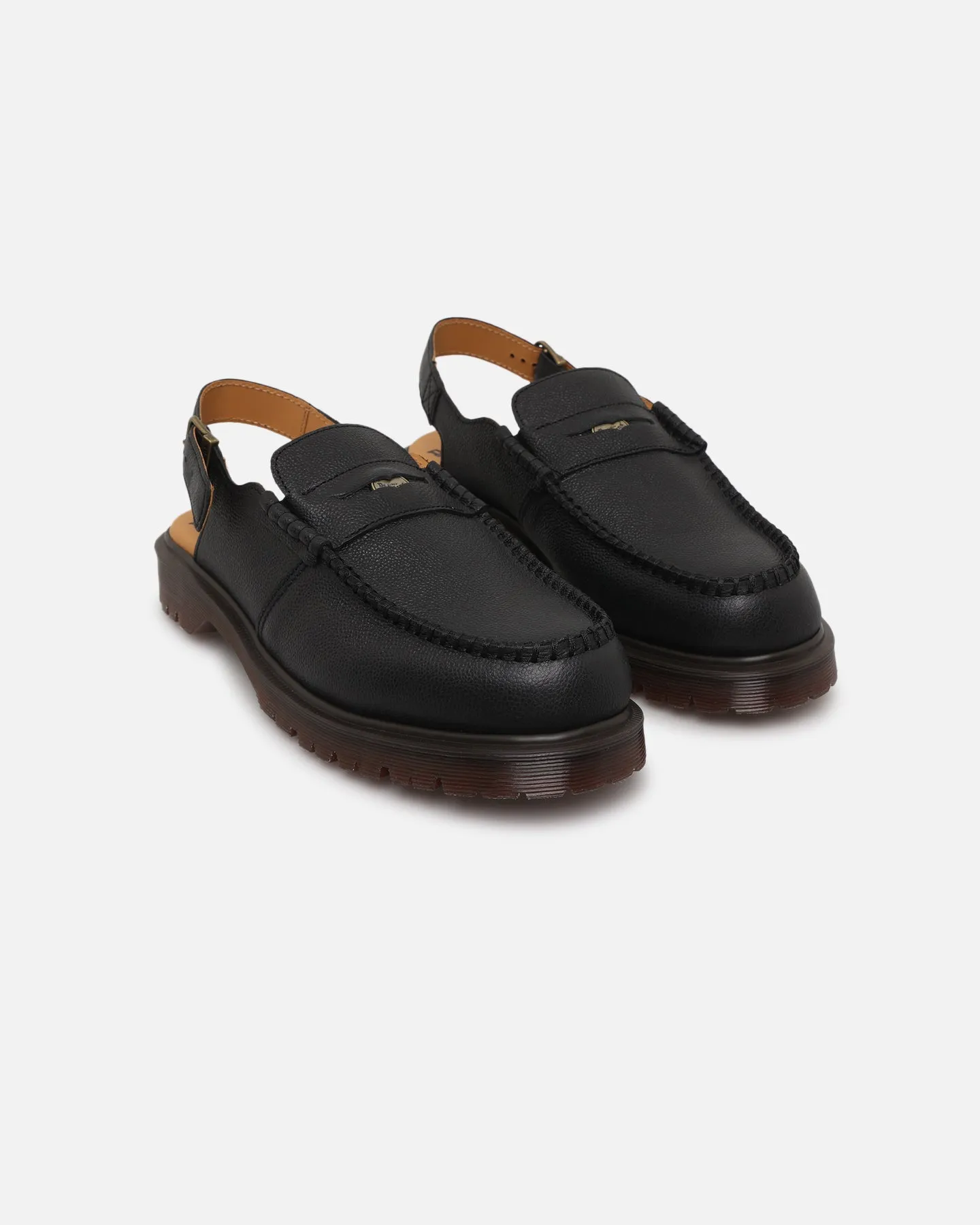 Lightweight Canvas MDOutsole Dr. Martens Penton Slingback Loafer Black