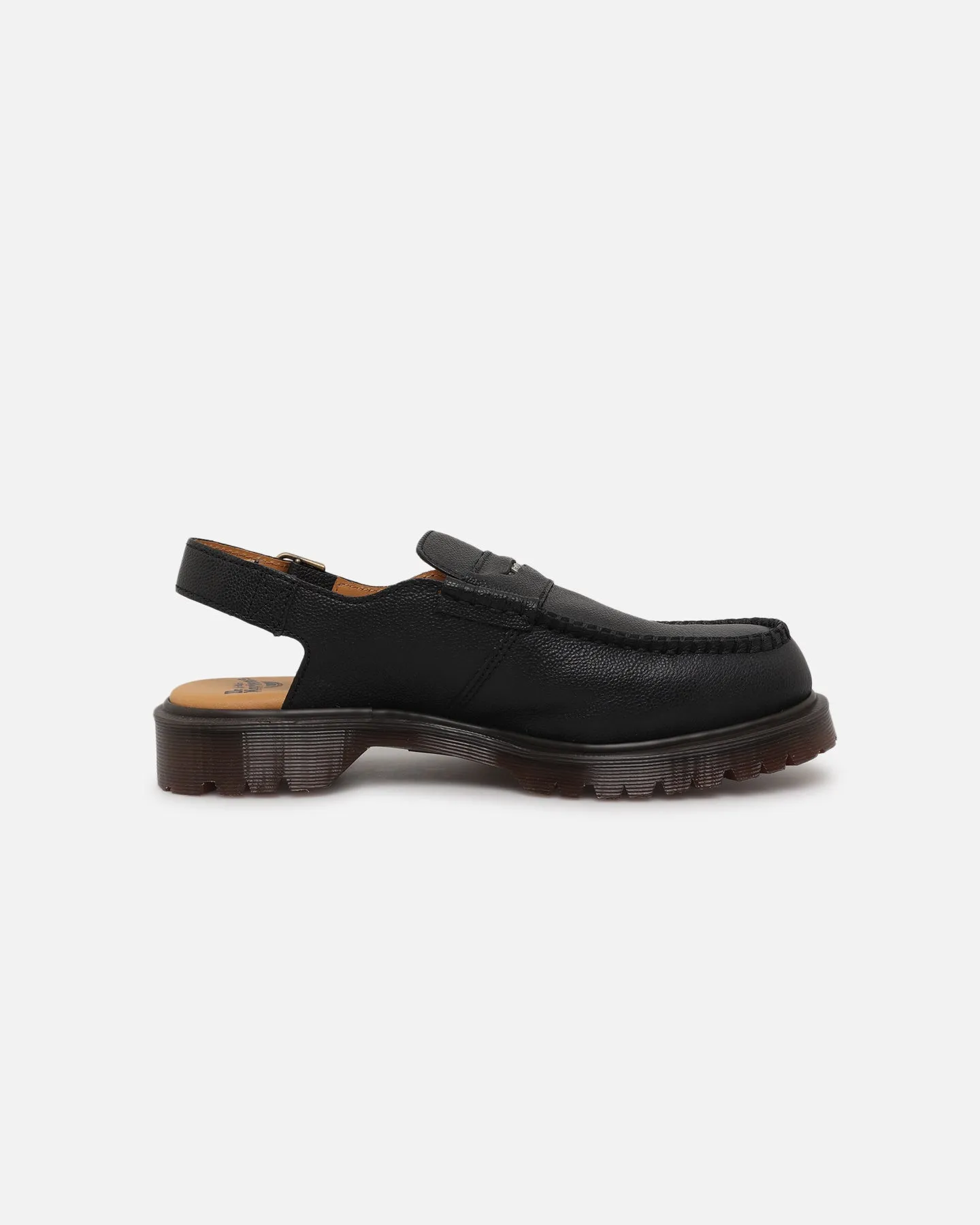 Orthopedic Friendly Design Ortholite insole Dr. Martens Penton Slingback Loafer Black