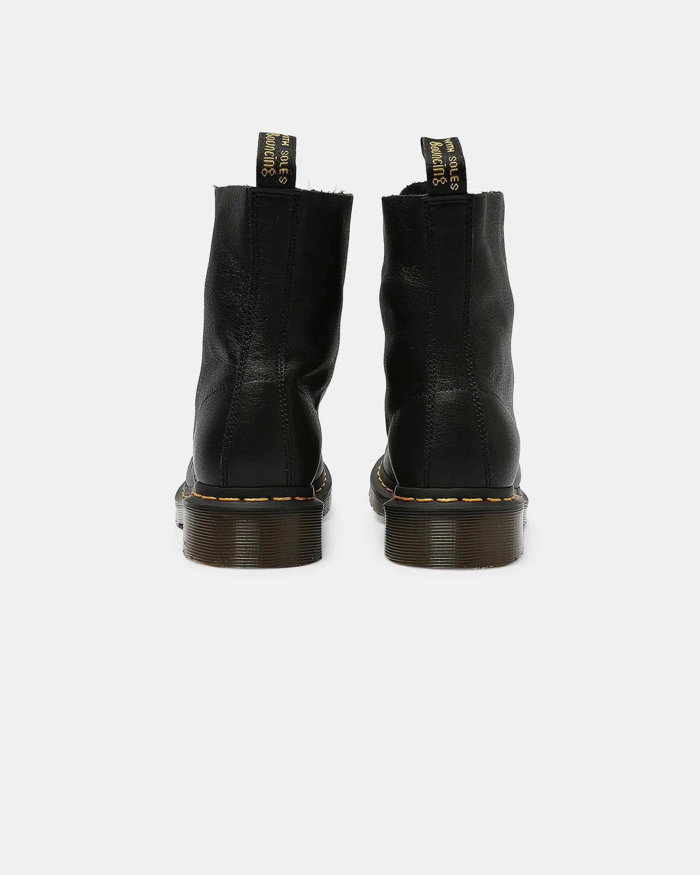 Moon Walk Long Move Dr. Martens Women's 1460 Pascal Virginia Black Virginia