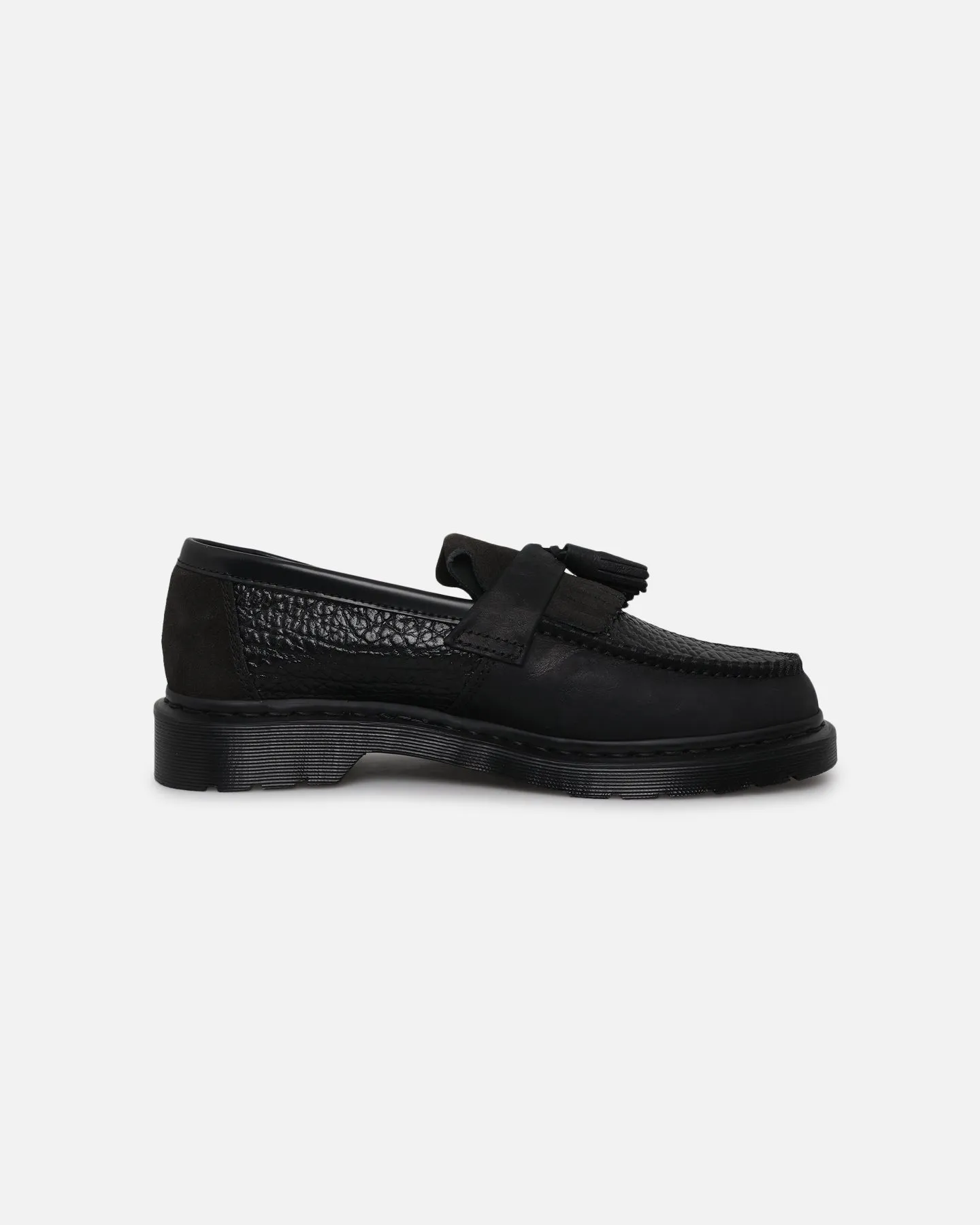 Dr.Martens Adrian Tassel Loafer Black Summer Base Joint Care