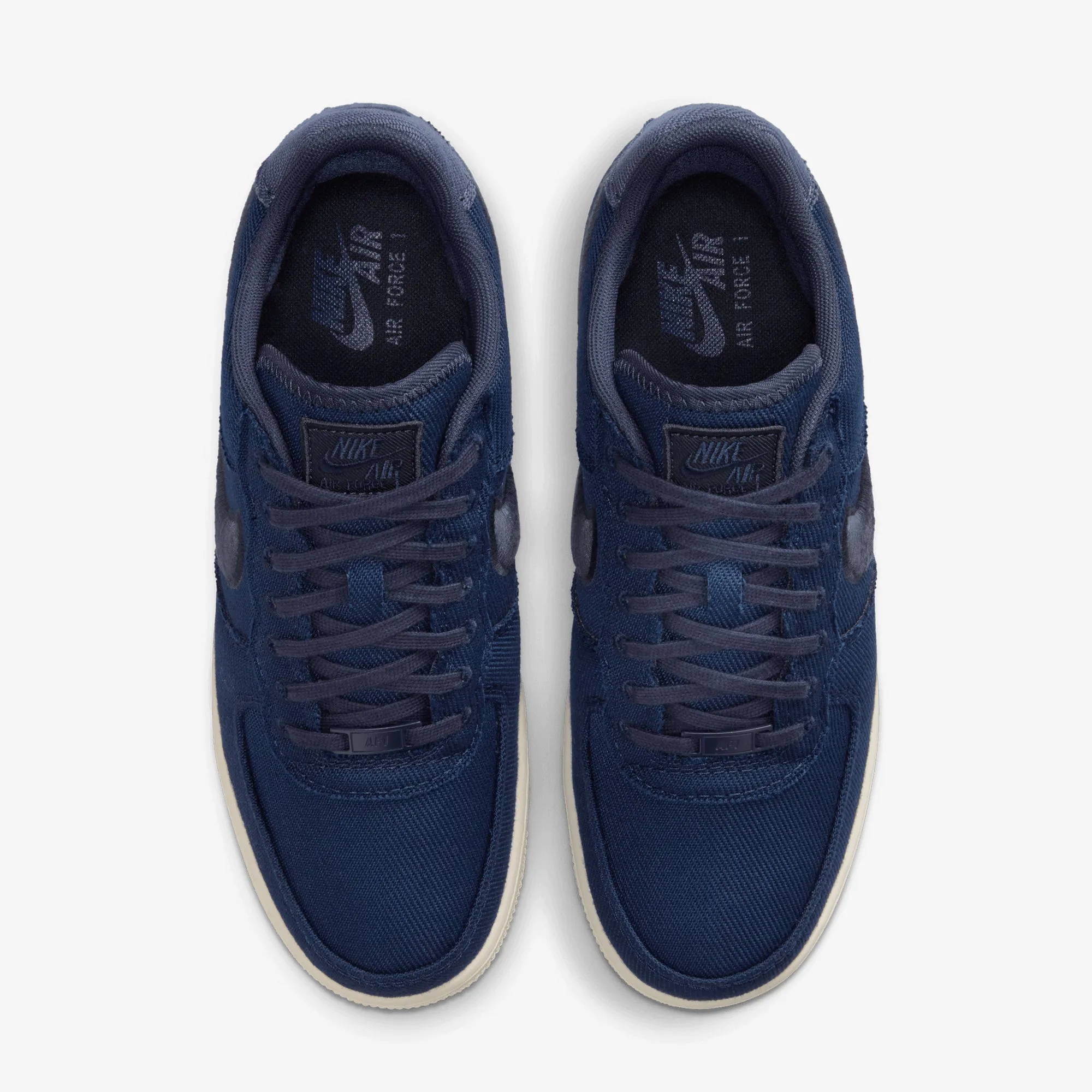 Ankle friendly NIKE | AIR FORCE 1 LOW CANVAS { COLLEGE NAVY/THUNDER BLUE-PHANTOM
