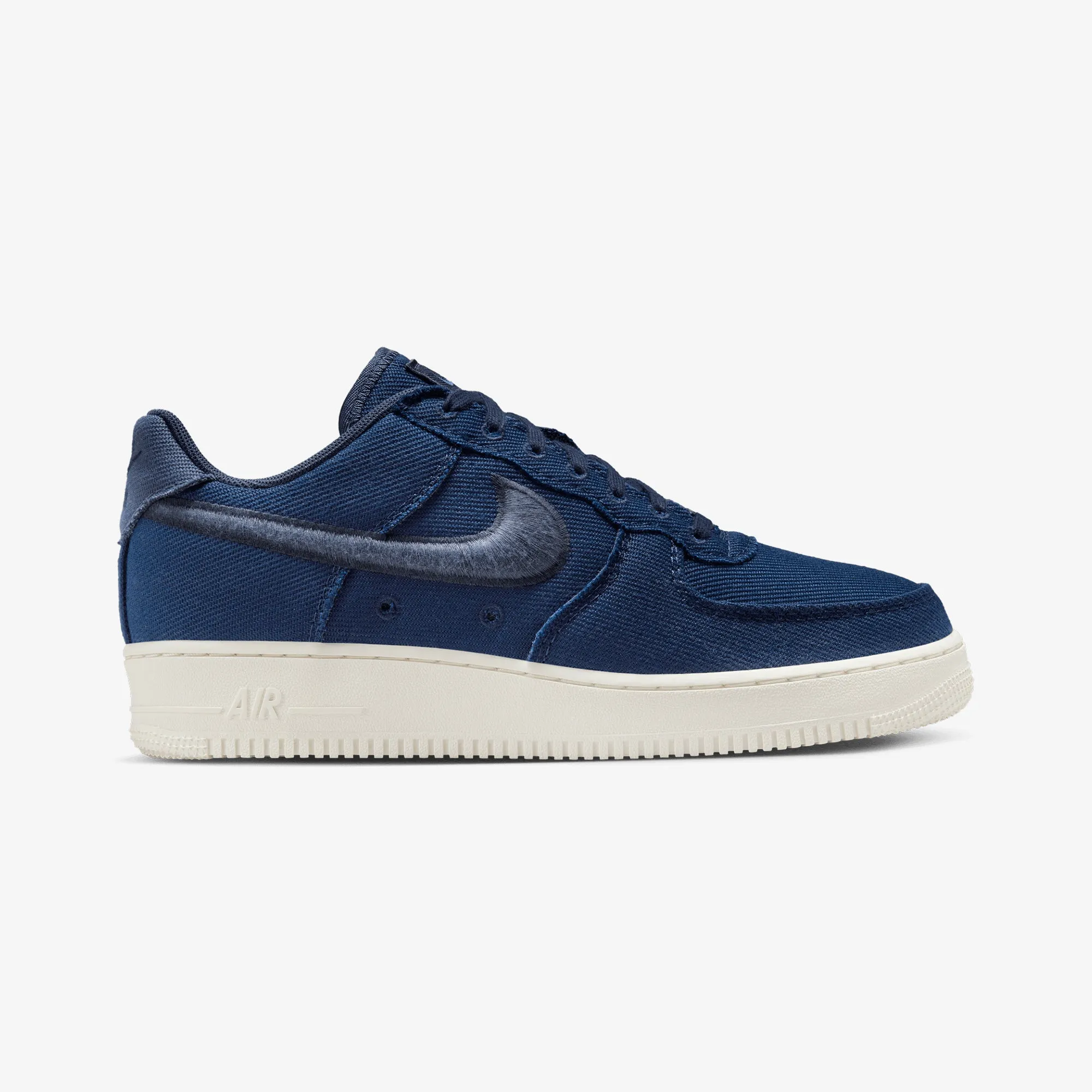 Comfort Leather Zonal Support NIKE | AIR FORCE 1 LOW CANVAS { COLLEGE NAVY/THUNDER BLUE-PHANTOM