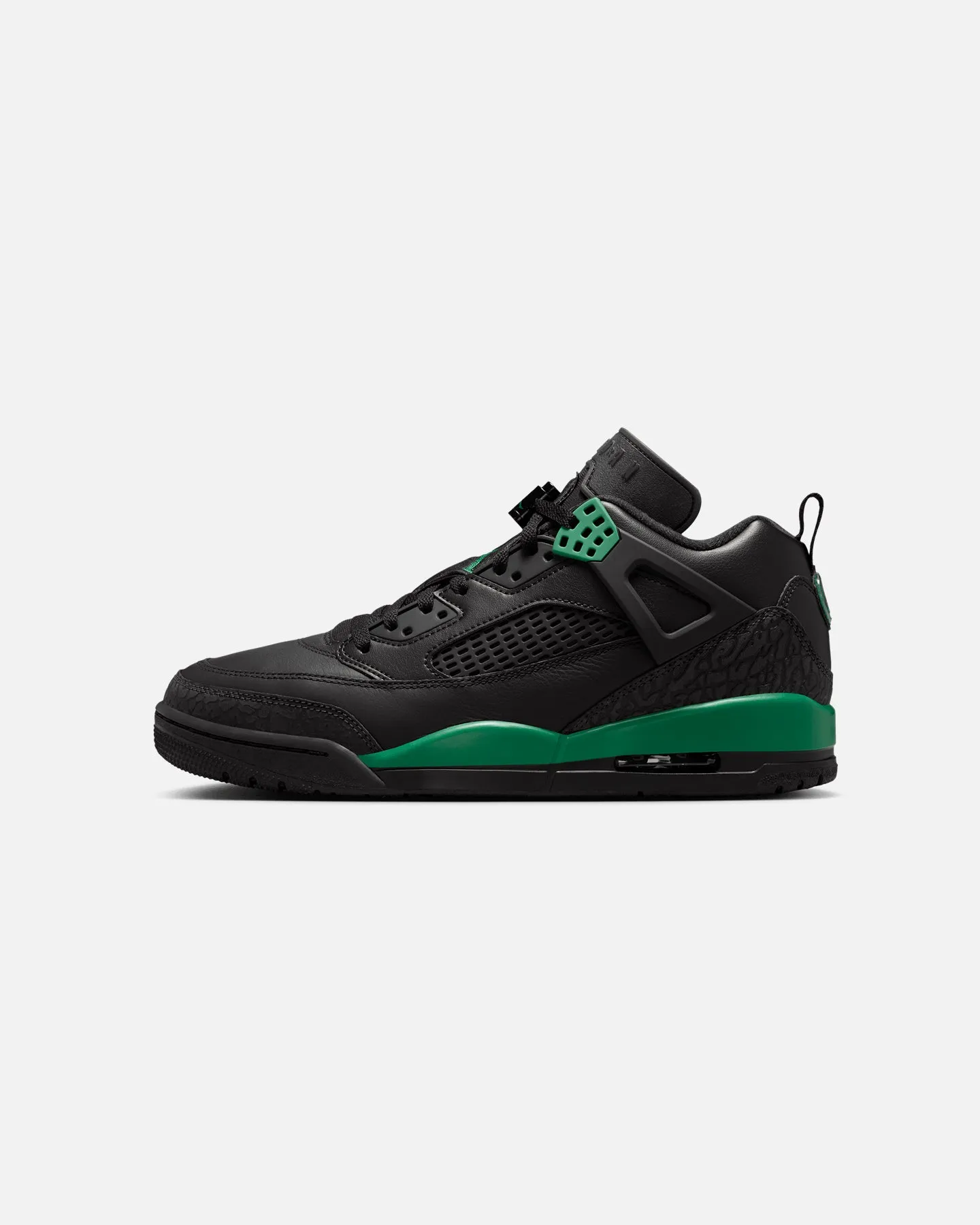 Stitched Detailing VersatileUse Jordan Spizike Low "Celtics" Black/Green