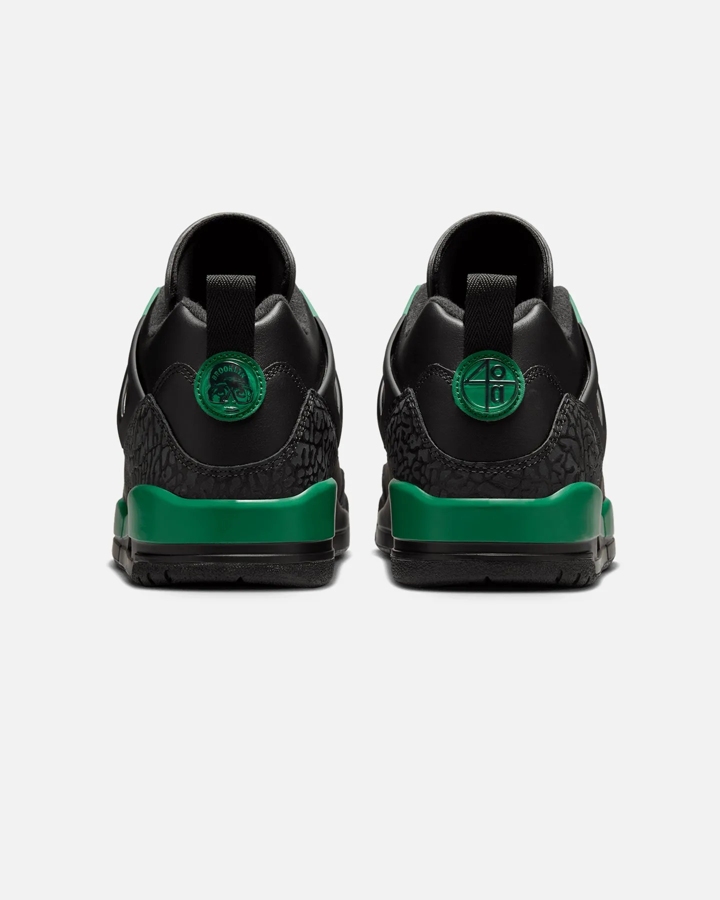 Jordan Spizike Low "Celtics" Black/Green Modern Form