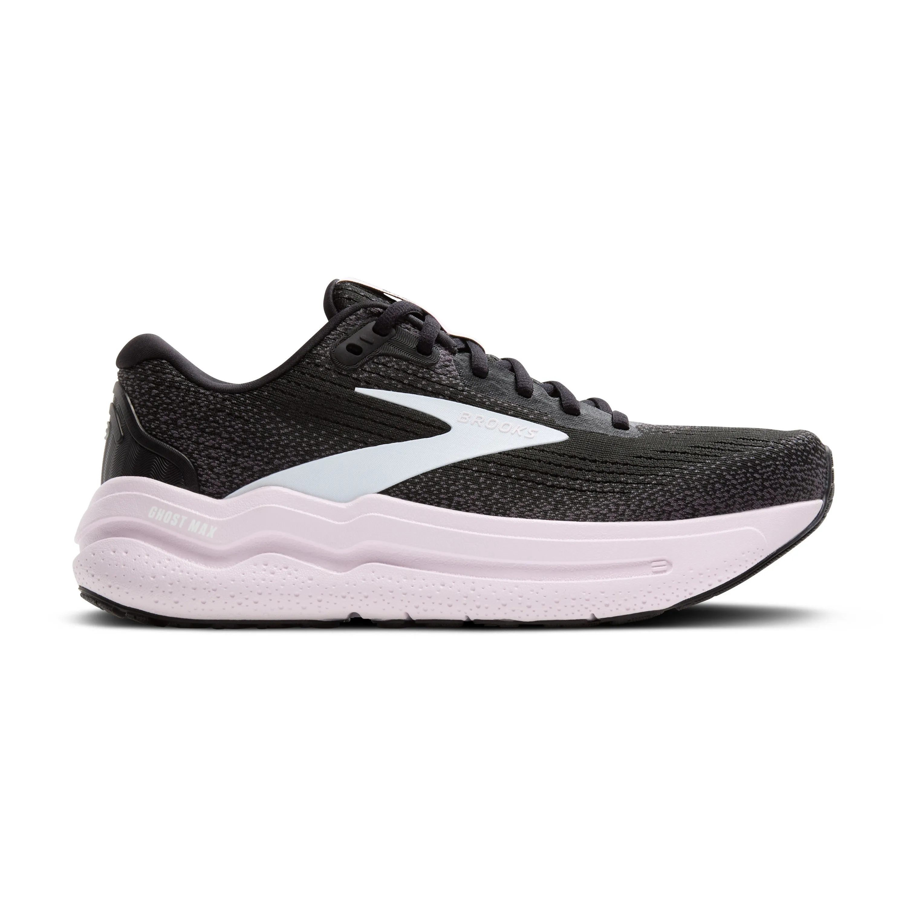 Cushioned Footbed WOMEN'S GHOST MAX 2 - B - 077 BLACK/WHITE/ORCHID ICE