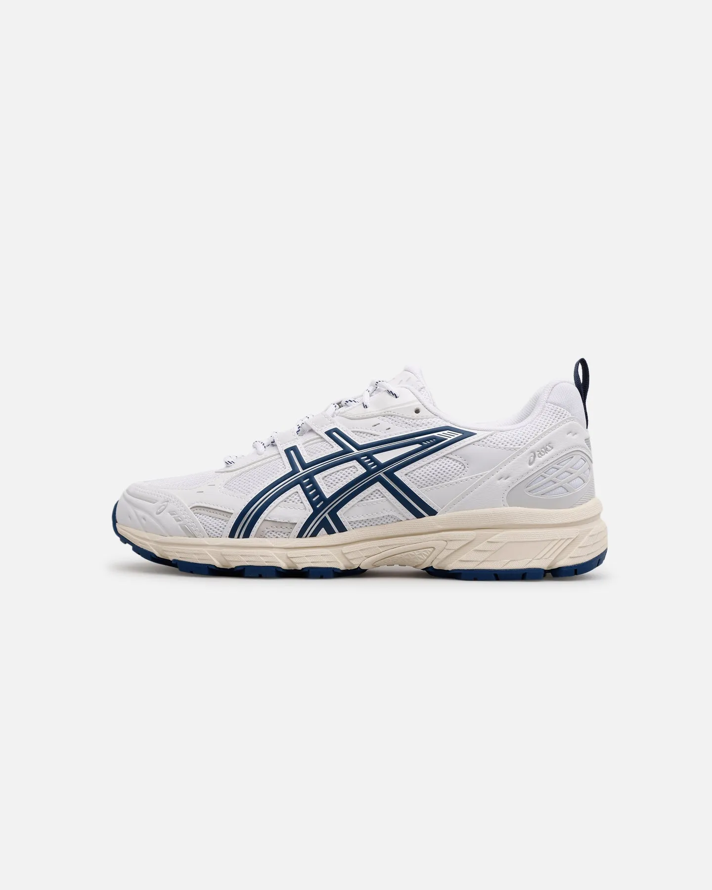 Asics Gel-Nunobiki White/Blue Memory Foam Wellness Seekers Road grip